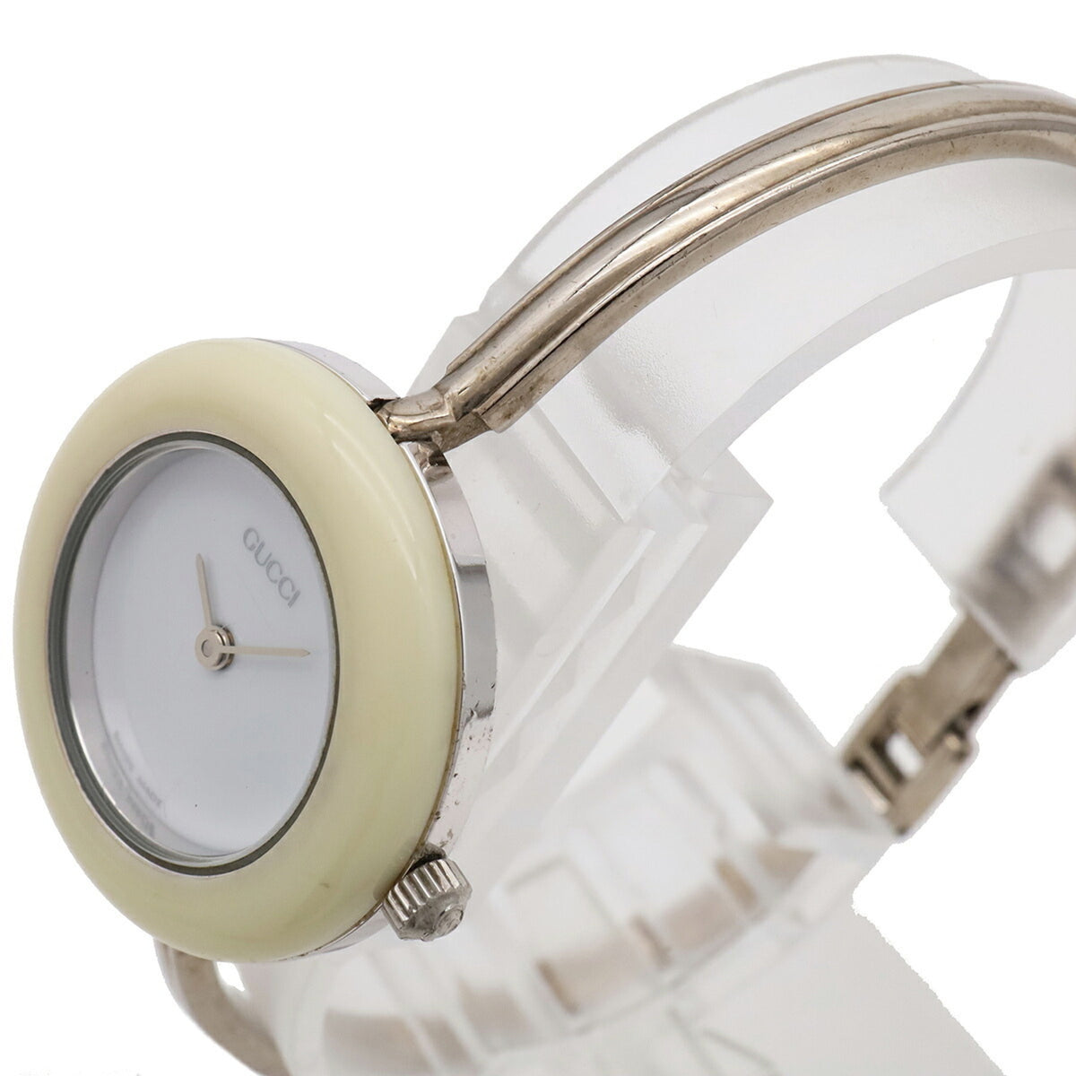Gucci Change Bezel 11/12.2 White Dial 26mm Watch