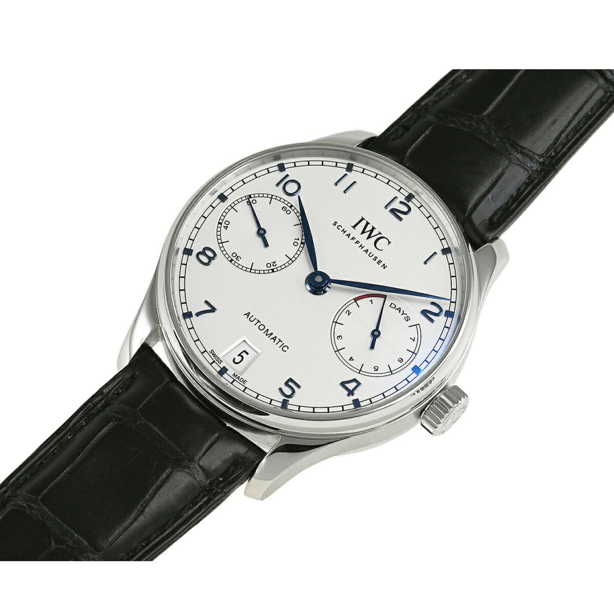IWC Portugieser IW500705 Silver Dial 42mm Watch