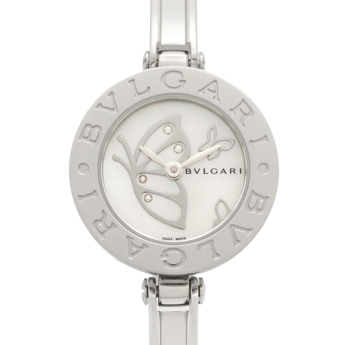 Bvlgari B-Zero1 Butterfly Wrist Watch #309479B77B Bulgari BVLGARI B-zero1 Butterfly Stainless Steel Diamond Wo  main image 3