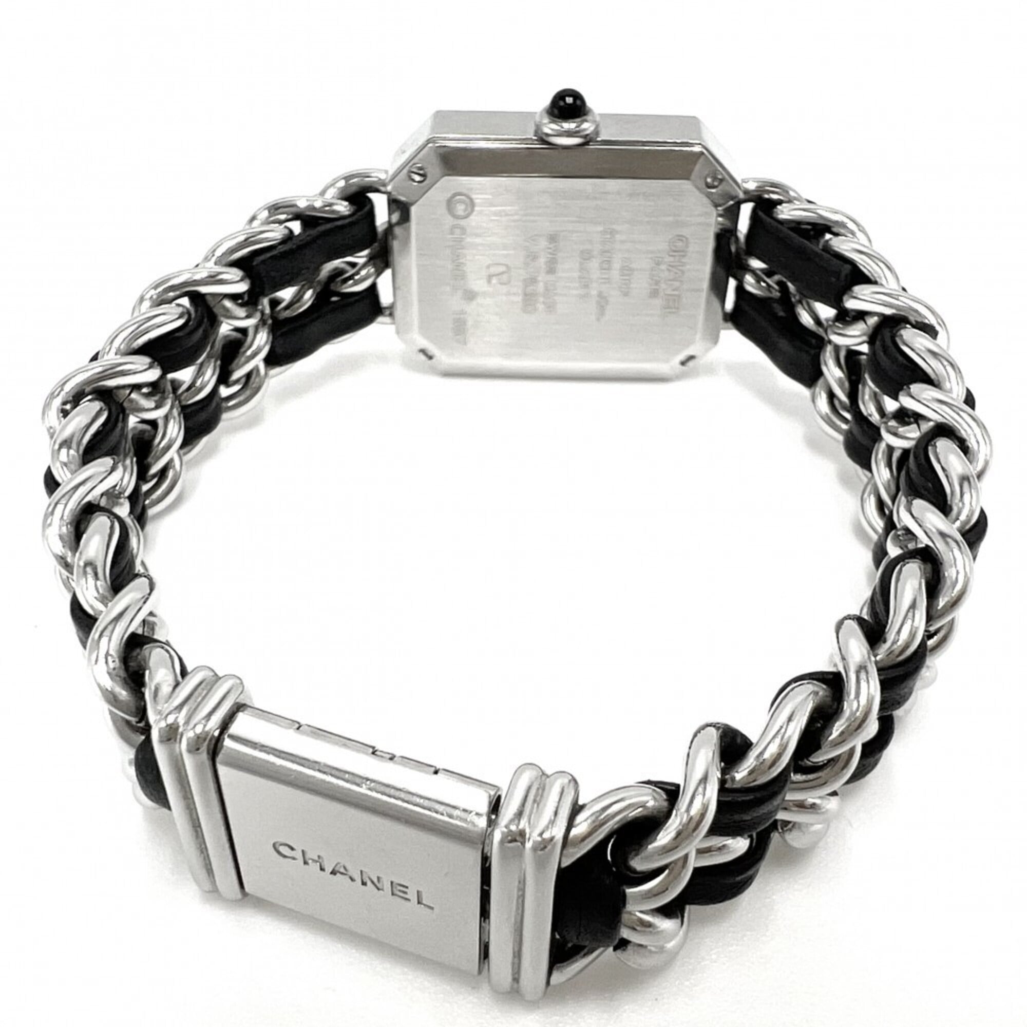 Chanel Premiere L GZl1j82l Black Dial 20mm Watch