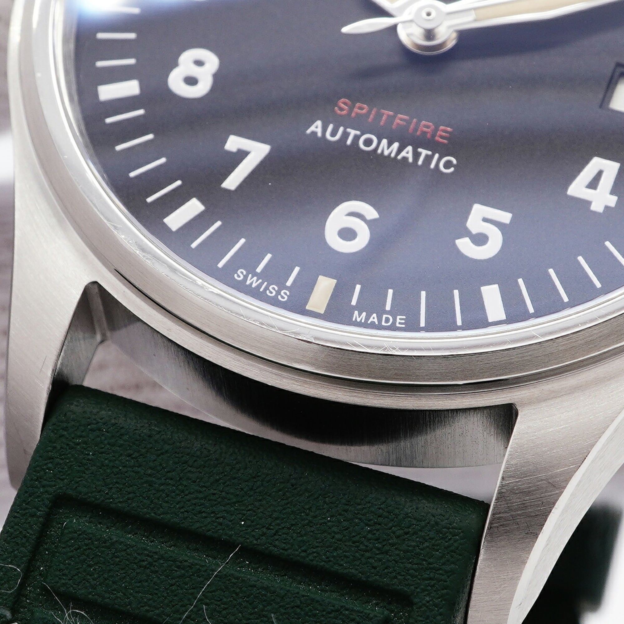 Montre IWC Schaffhausen Pilot's IW326801 Noir Cadran 38 mm