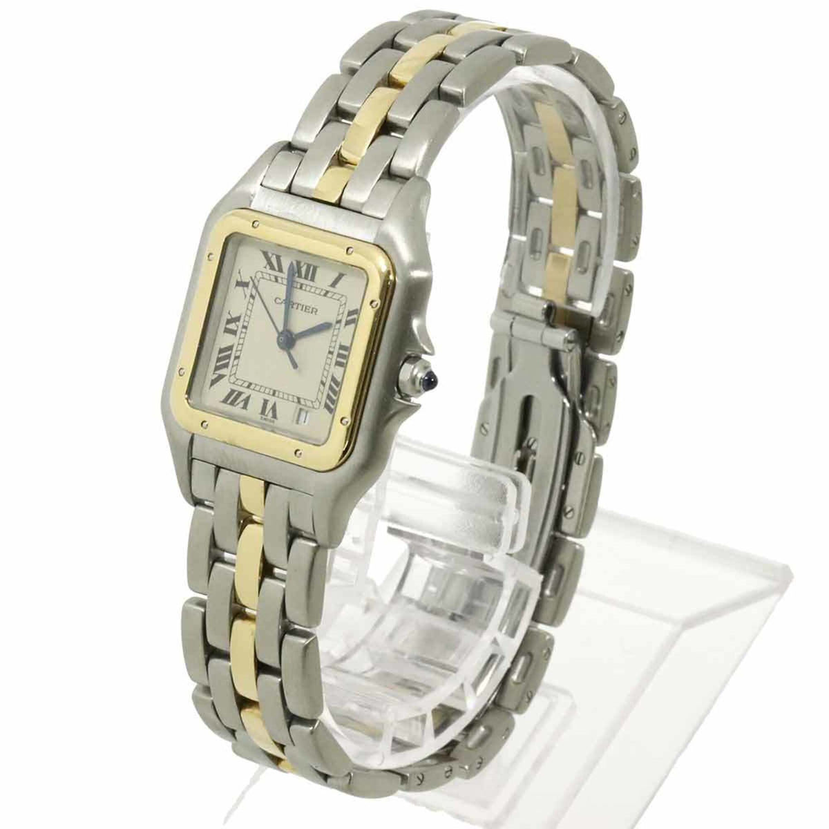 Cartier Panthère MM 1-reihig W25028B5 Elfenbein Zifferblatt 26 mm Uhr