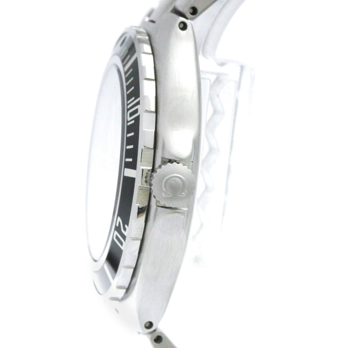 Omega Seamaster 2850.50 horloge met zwarte wijzerplaat, 38 mm