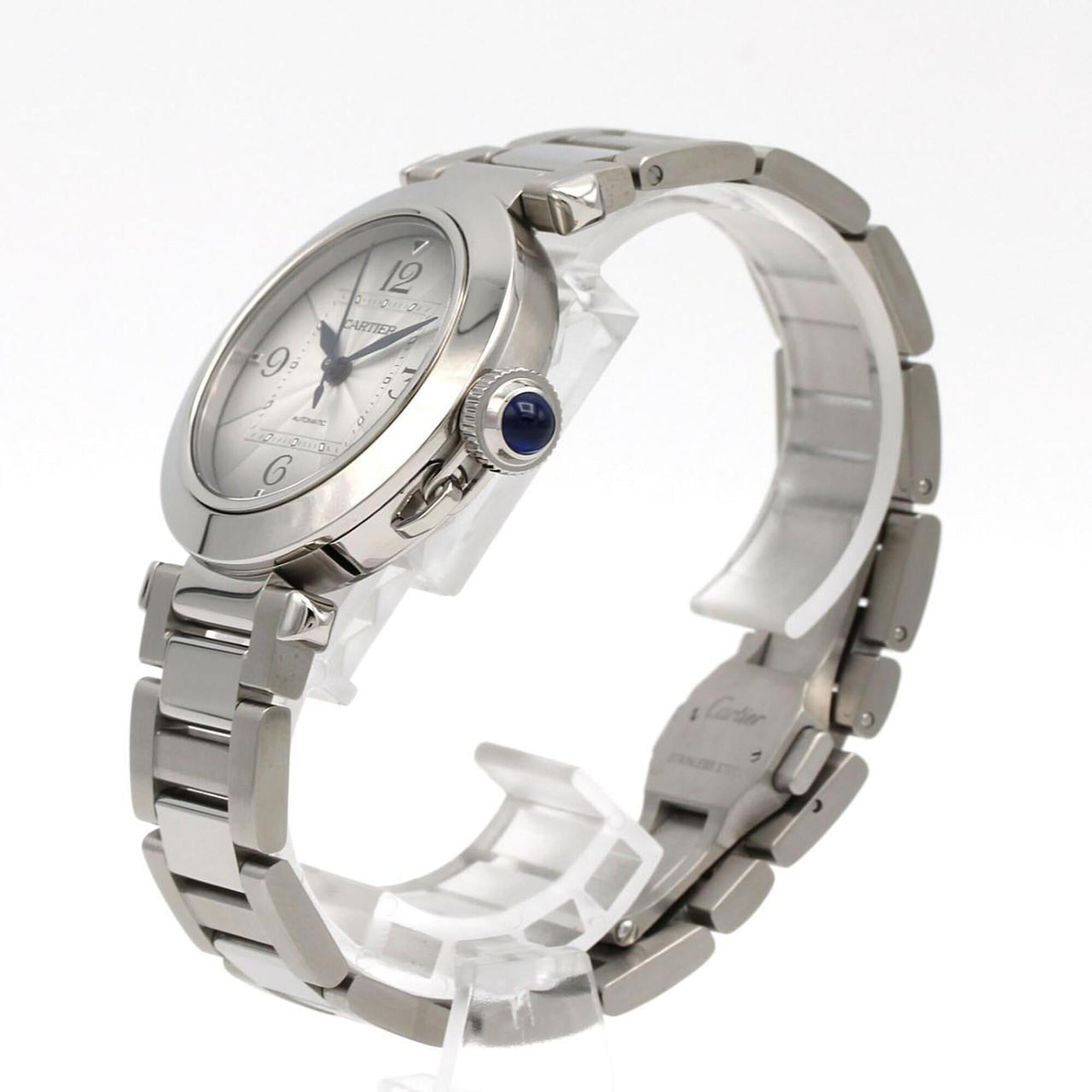 Cartier Pasha de WSPA0013 Silver Dial 35mm Watch