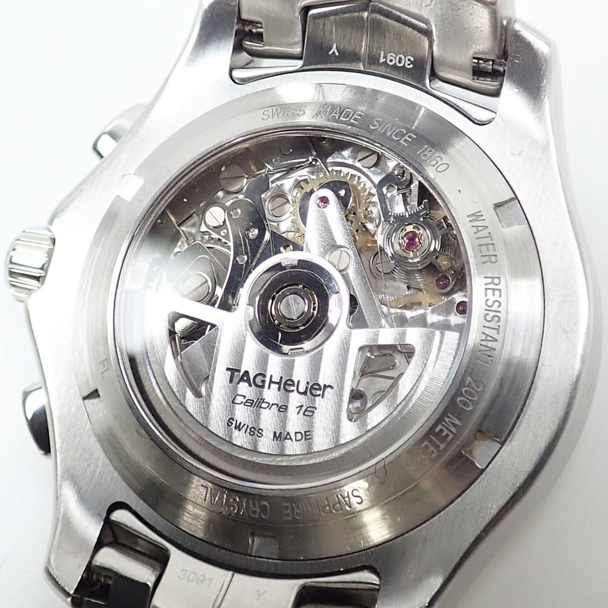 TAG Heuer Link Caliber 16 Men's Automatic Watch, Stainless Steel, CJF2110-0 (Automatic Winding)