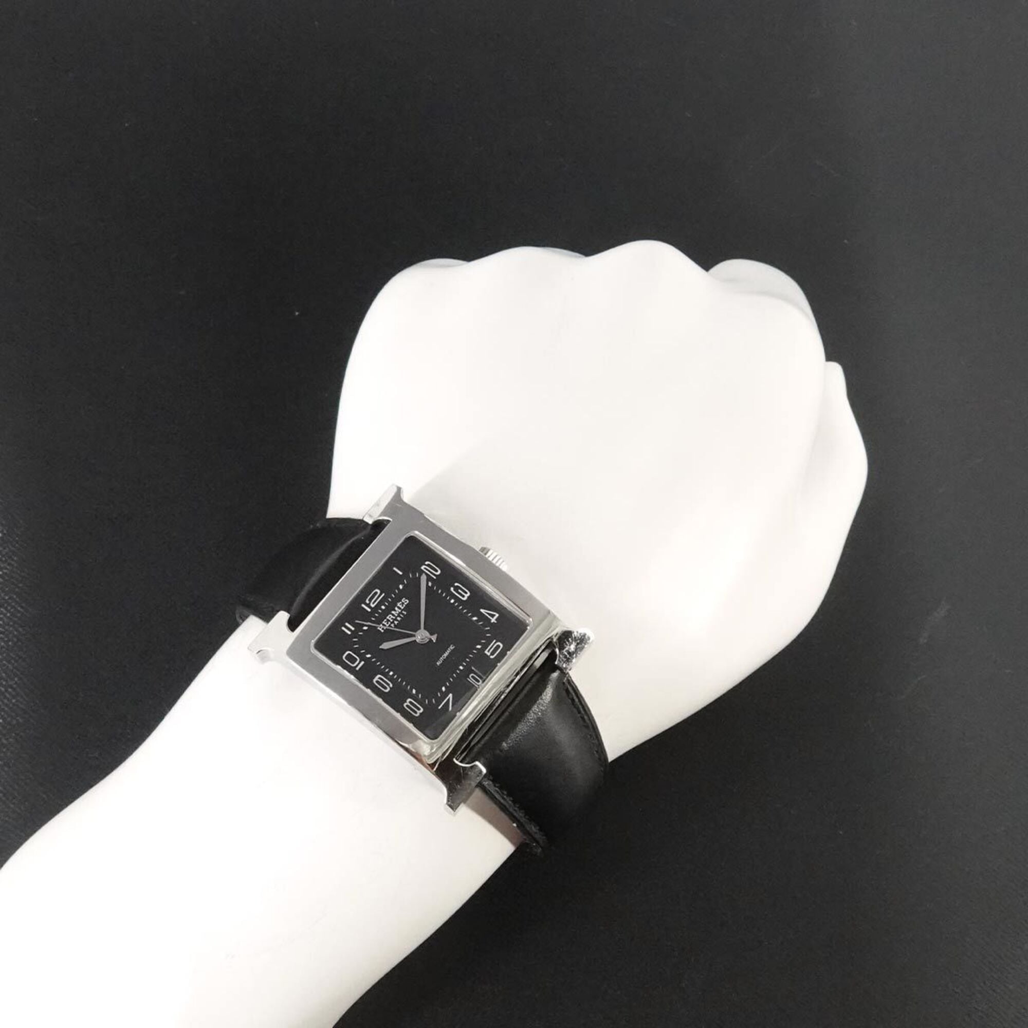 Hermes H- HH2 810 Date Black Automatic Movement