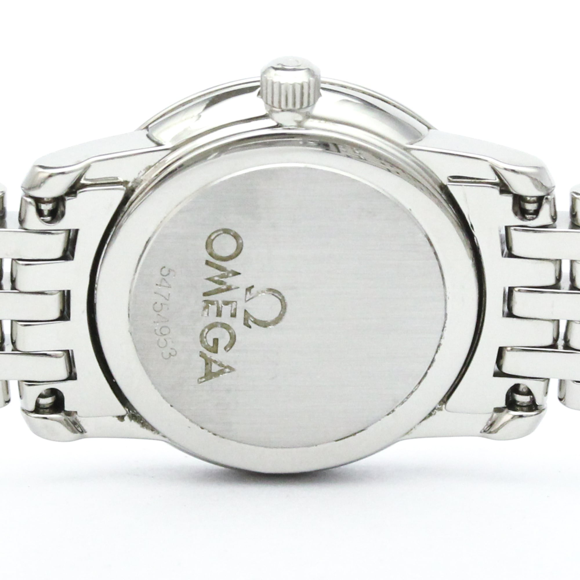 Omega De Ville 4570.51 Schwarz Zifferblatt 22 mm Uhr