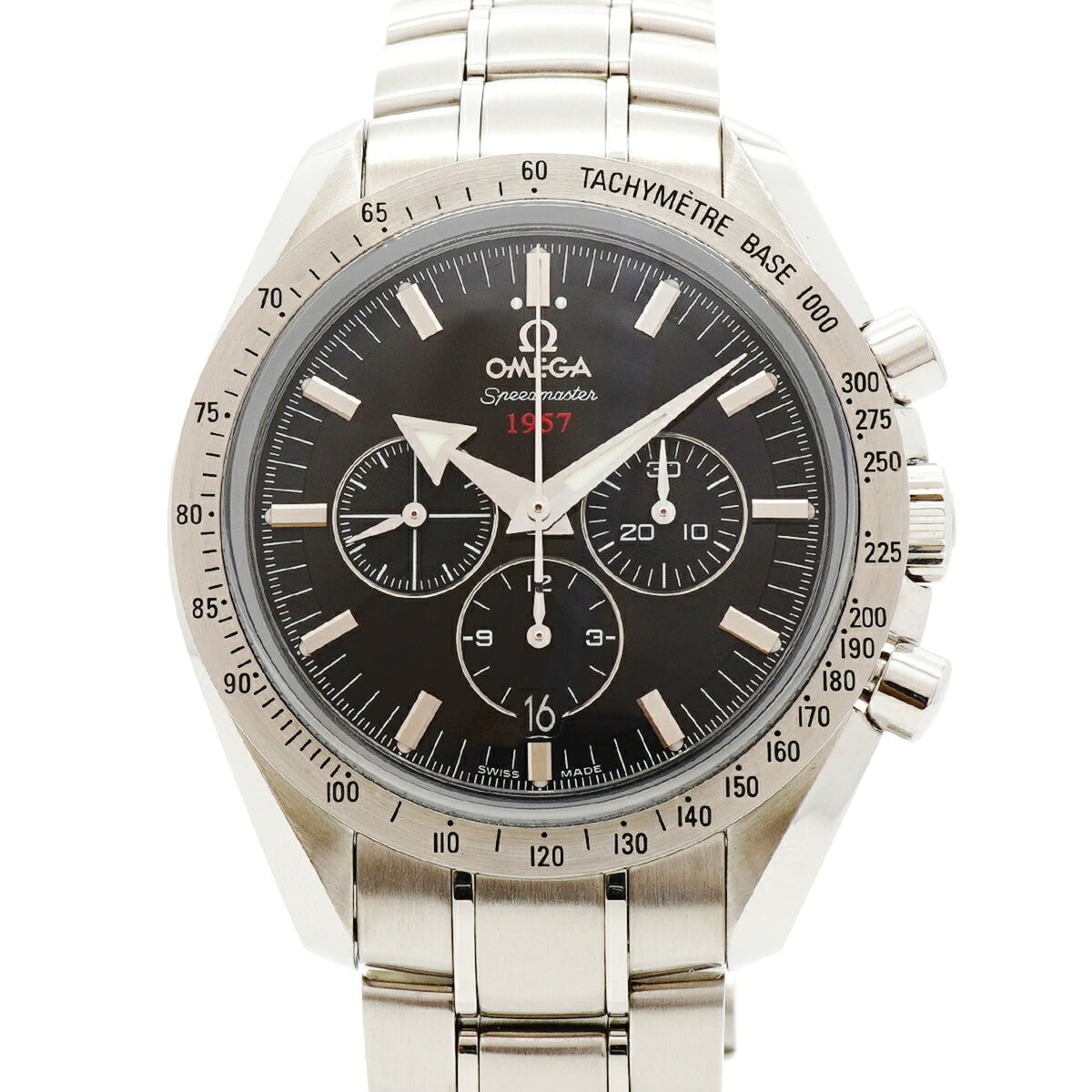 Omega Speedmaster Broad Arrow 321.10.42.50.01.001 Schwarz Zifferblatt 42 mm Uhr
