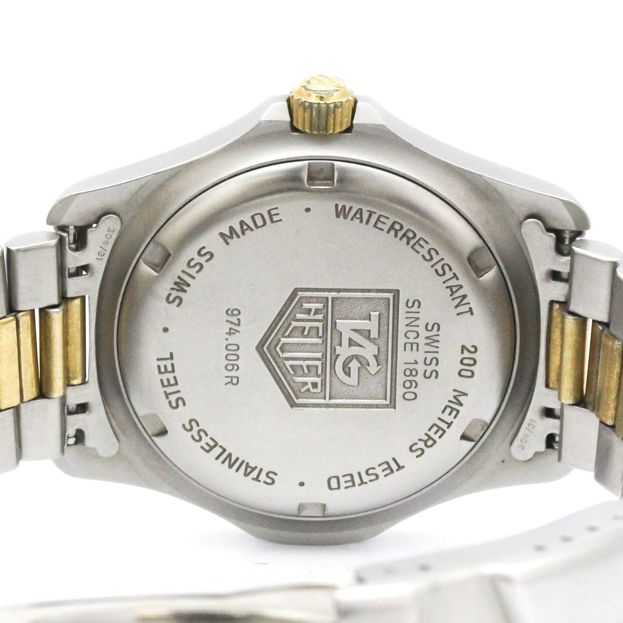 TAG Heuer Professional 974.006R Gold Dial 40mm Watch