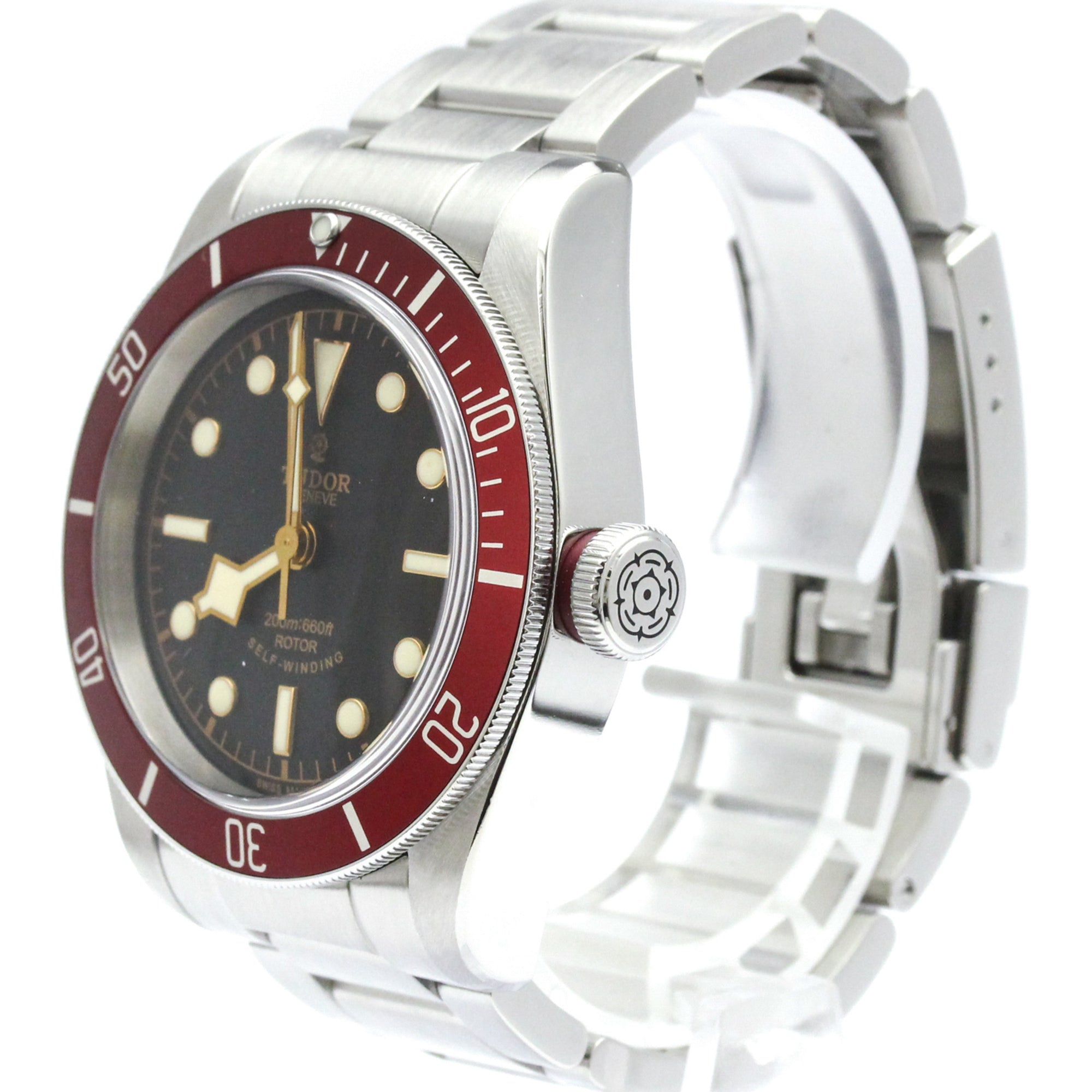 Tudor Heritage 79220 Black Dial 41mm Watch