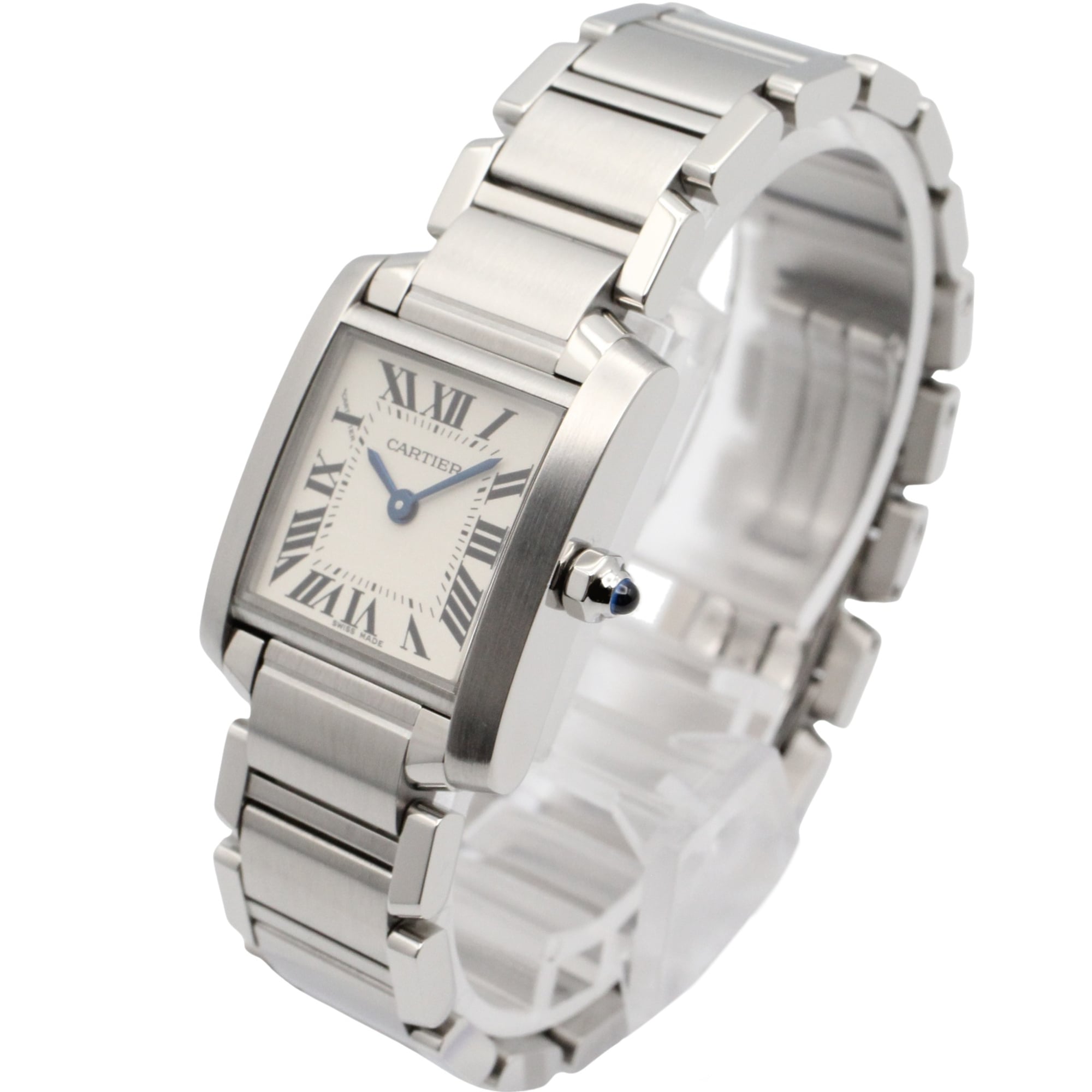 Cartier Tank Francaise W51008Q3 Silver Dial 20mm Watch