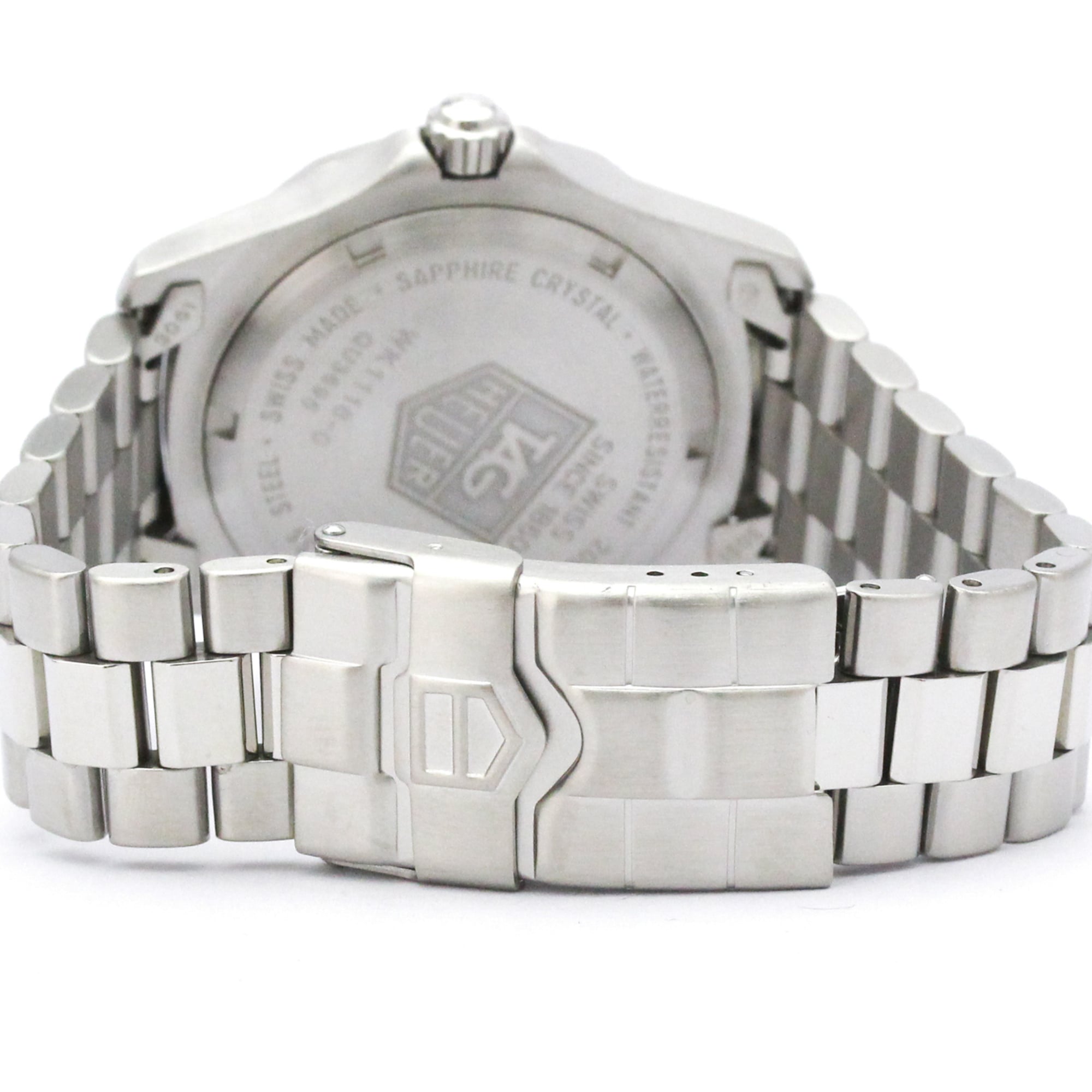 TAG HEUER 2000 Classic Steel Quartz Mens Watch WK1116 Polished