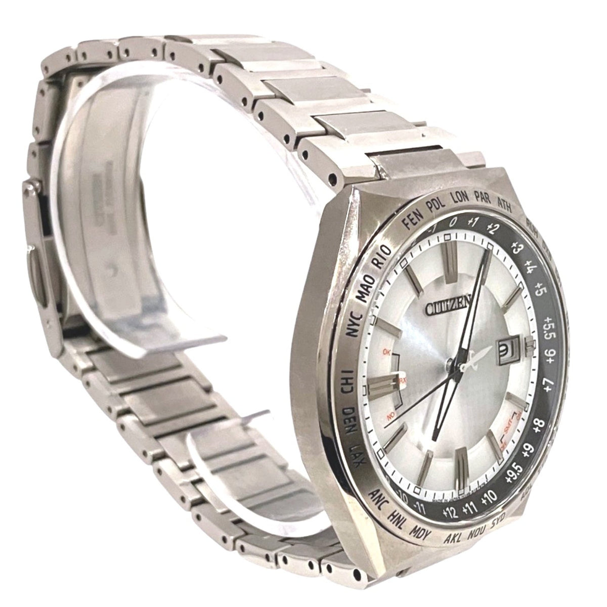 Citizen Attesa Act Line Eco-Drive CB0210-54A H145-S122601 Silver Dial 42mm Watch