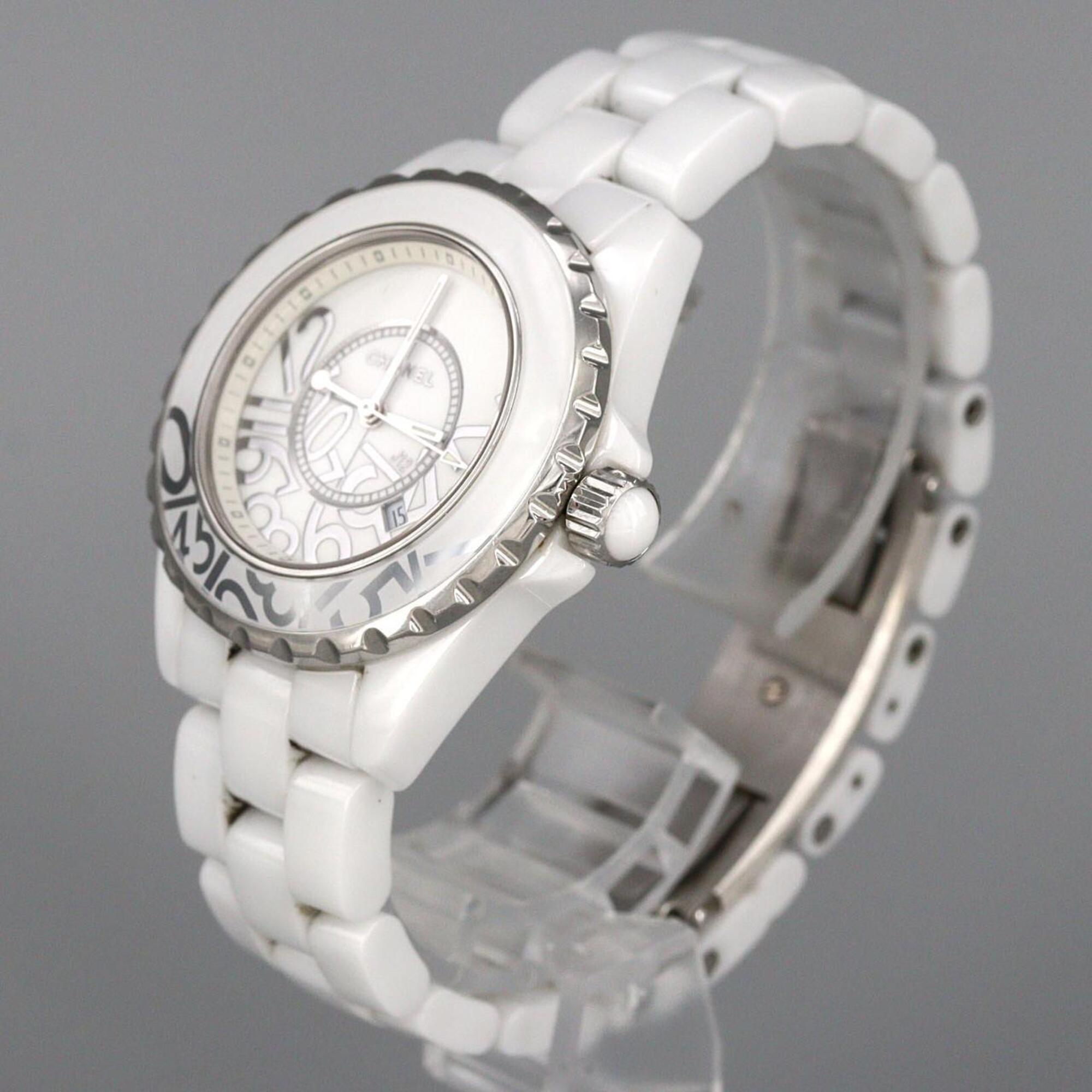 Chanel J12 Graffiti 33mm Ceramic Limited H5239 Quartz