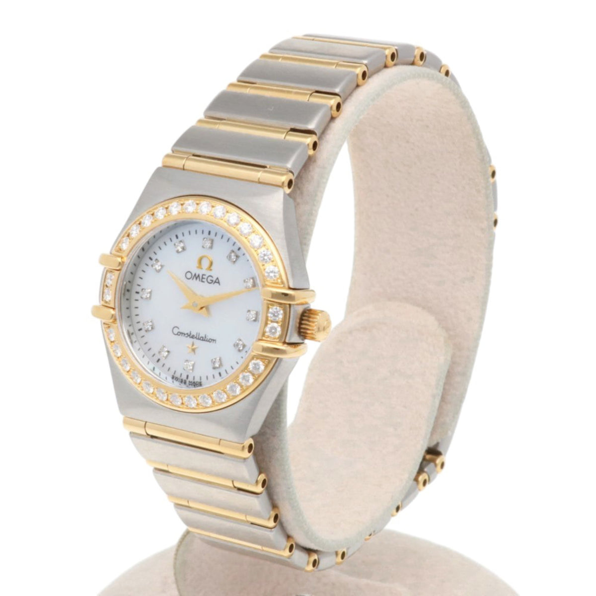 Omega Constellation 1267.75 horloge met zilveren wijzerplaat, 23 mm