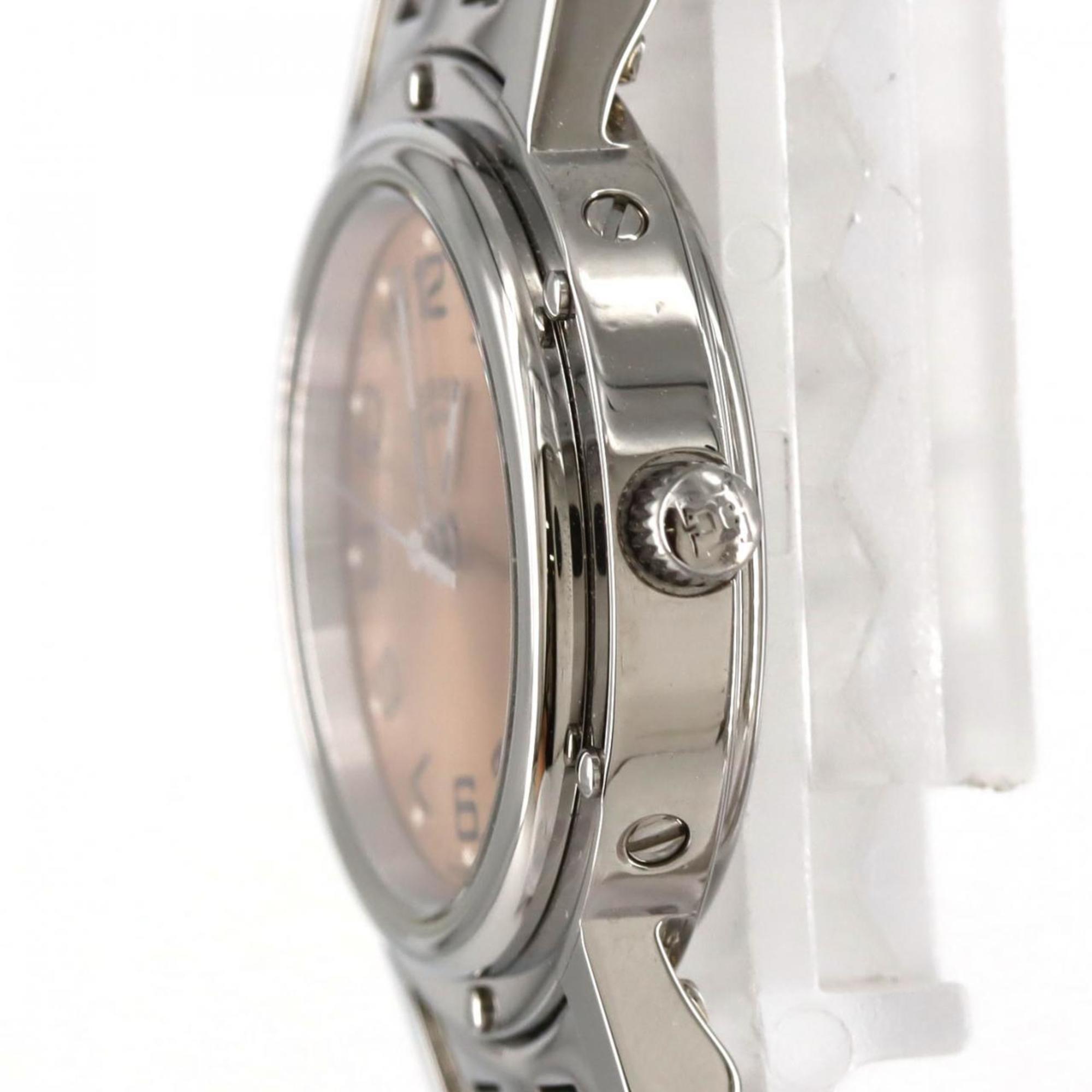 Hermès Clipper CL4.210 roestvrijstalen quartzhorloge