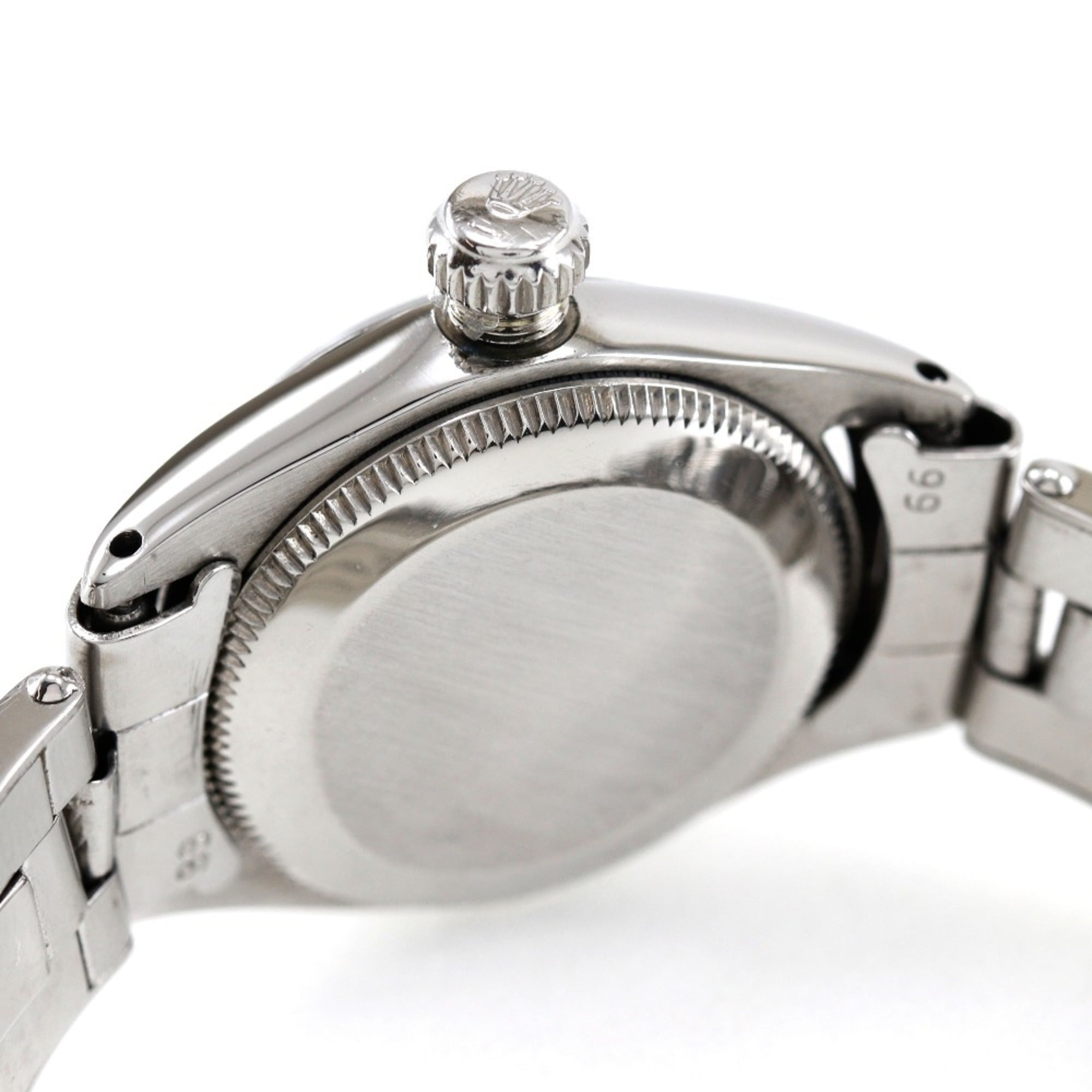Rolex ROLEX Oyster Perpetual Uhr mit „Thunderbird“-Lünette 6623, Edelstahl, 1965Automatik Silber Zifferblatt, Perpetual, Damenuhr