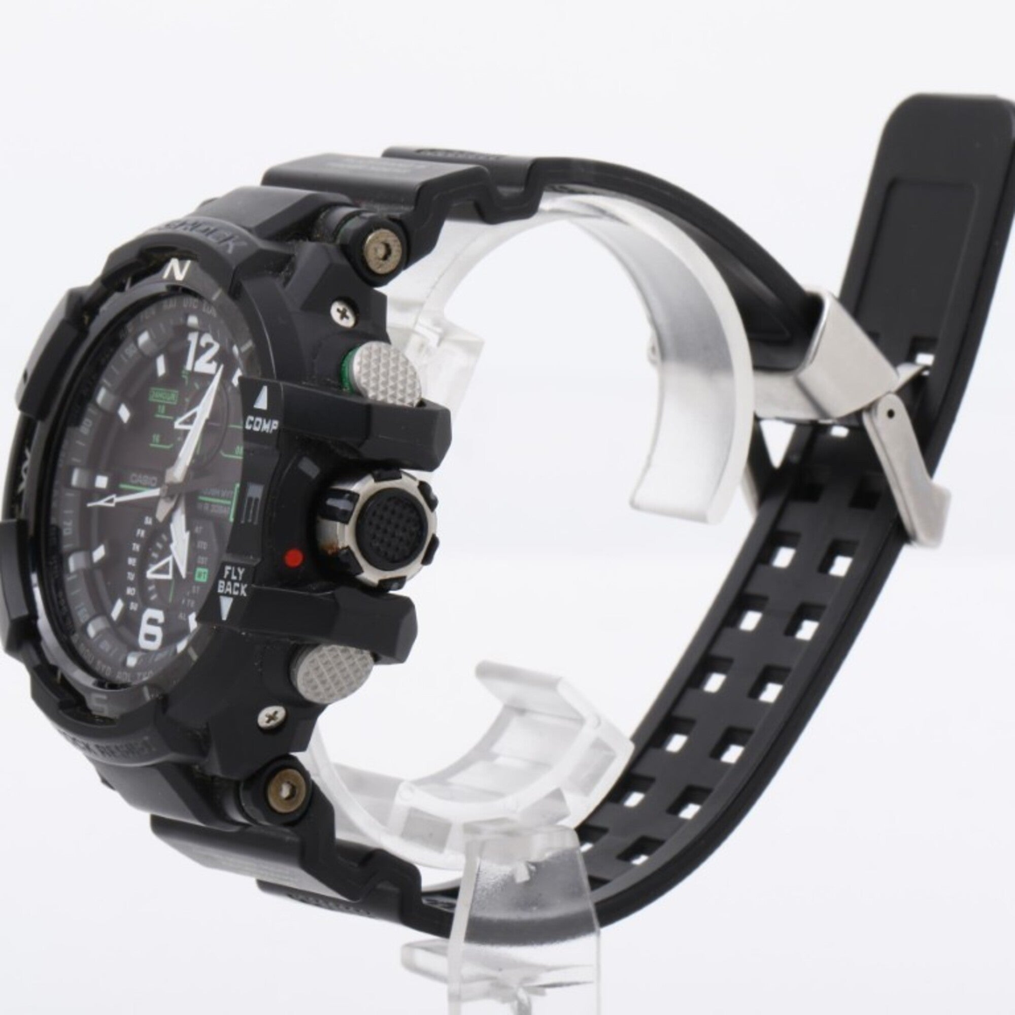 CASIO G-SHOCK MASTER OF G - AIR GRAVITYMASTER GW-A1100-1A3JF Black Resin Men's Analog Watch