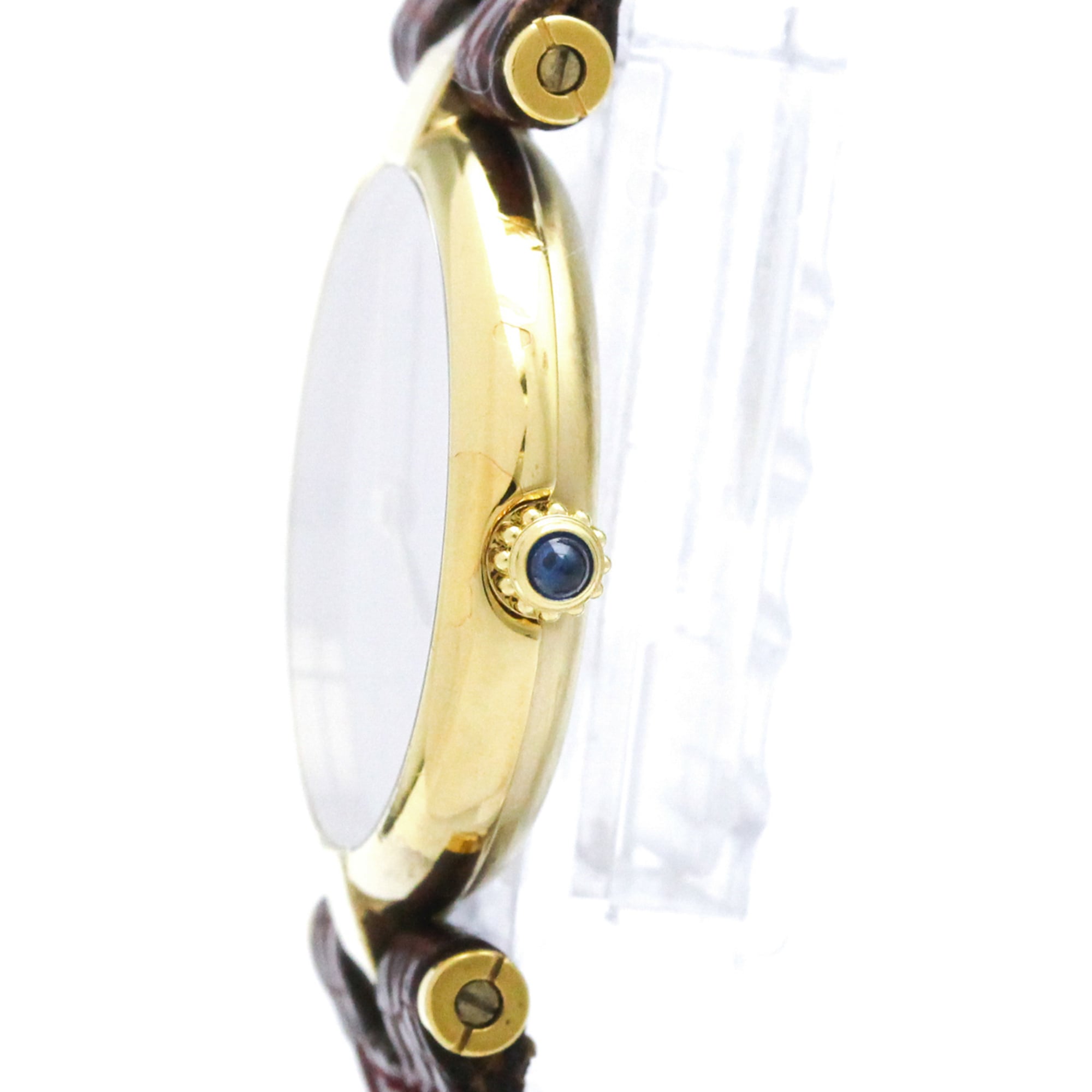 Montre Cartier Must 590004 Bordeaux avec cadran de 24 mm