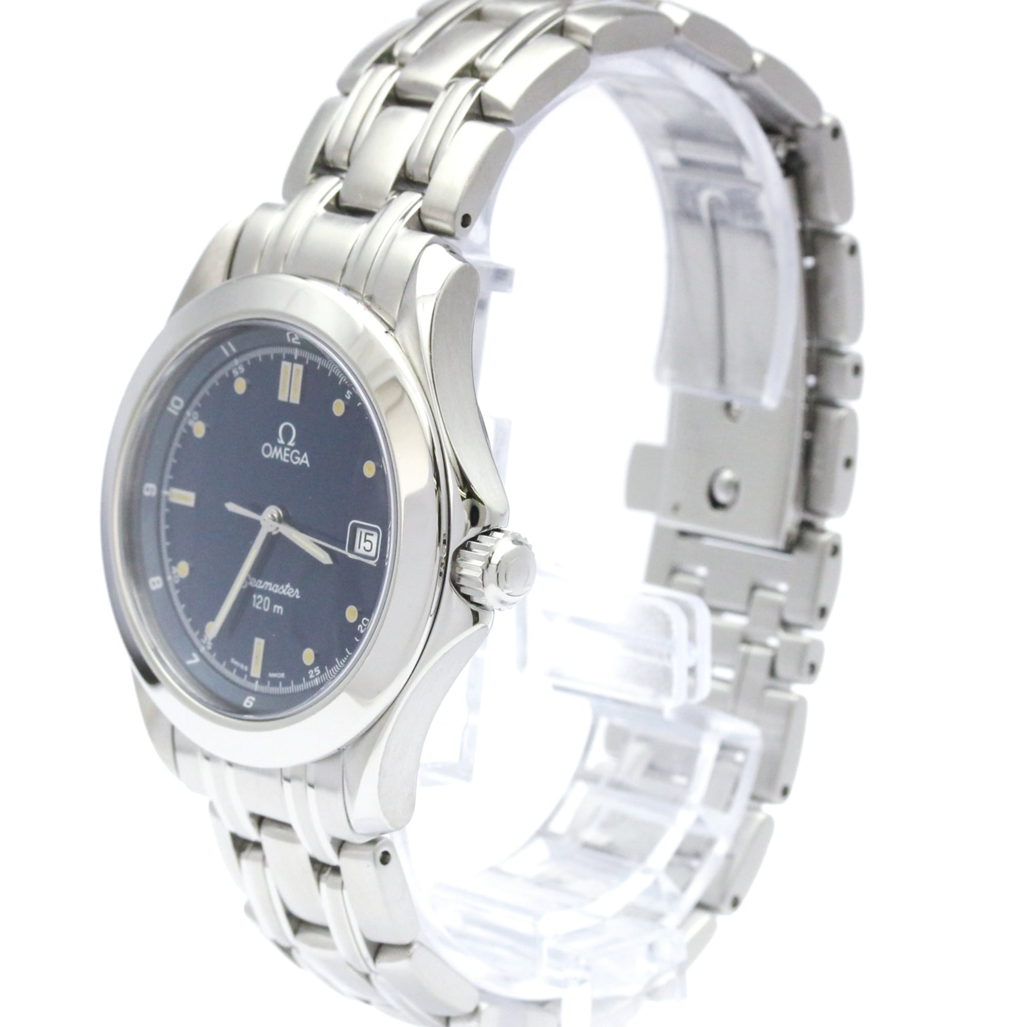 OMEGA Seamaster 120M Steel Quartz Mens Watch 2511.80 Polished