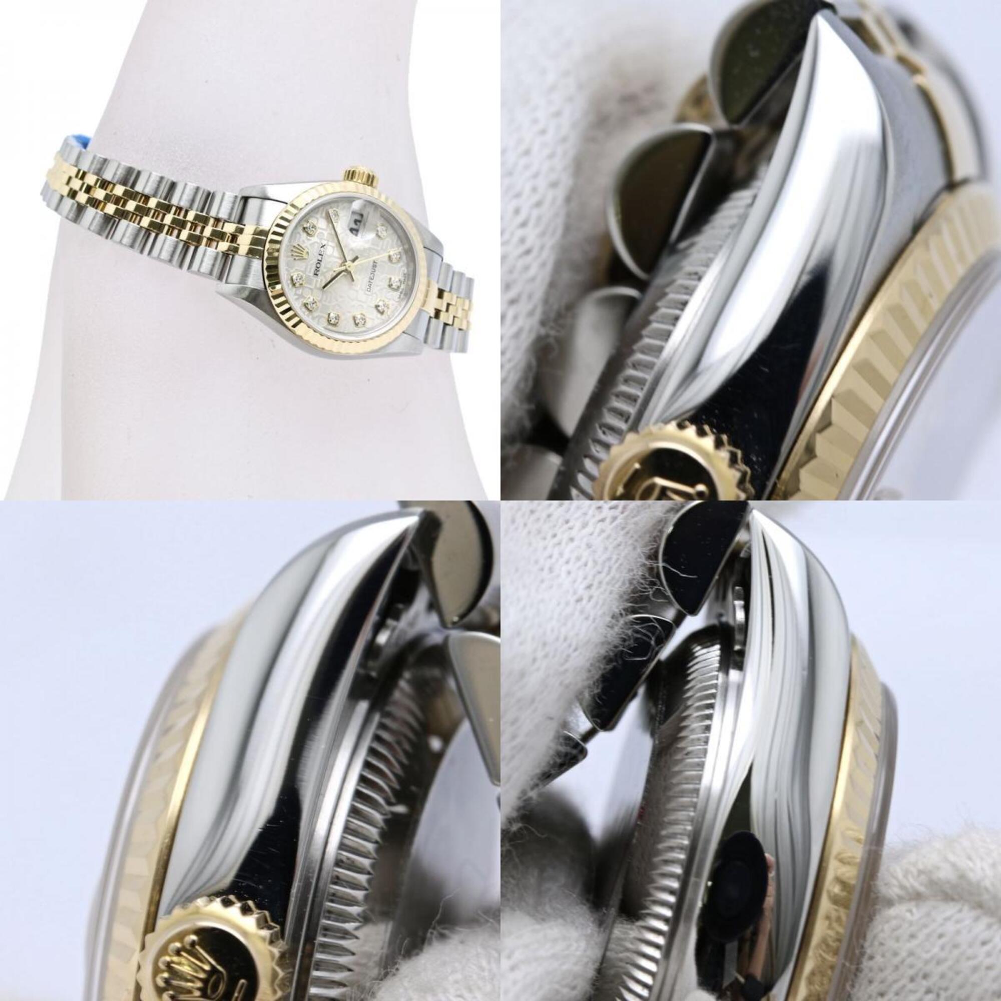 ROLEX Datejust 10P Diamond 79173G Wo 40550