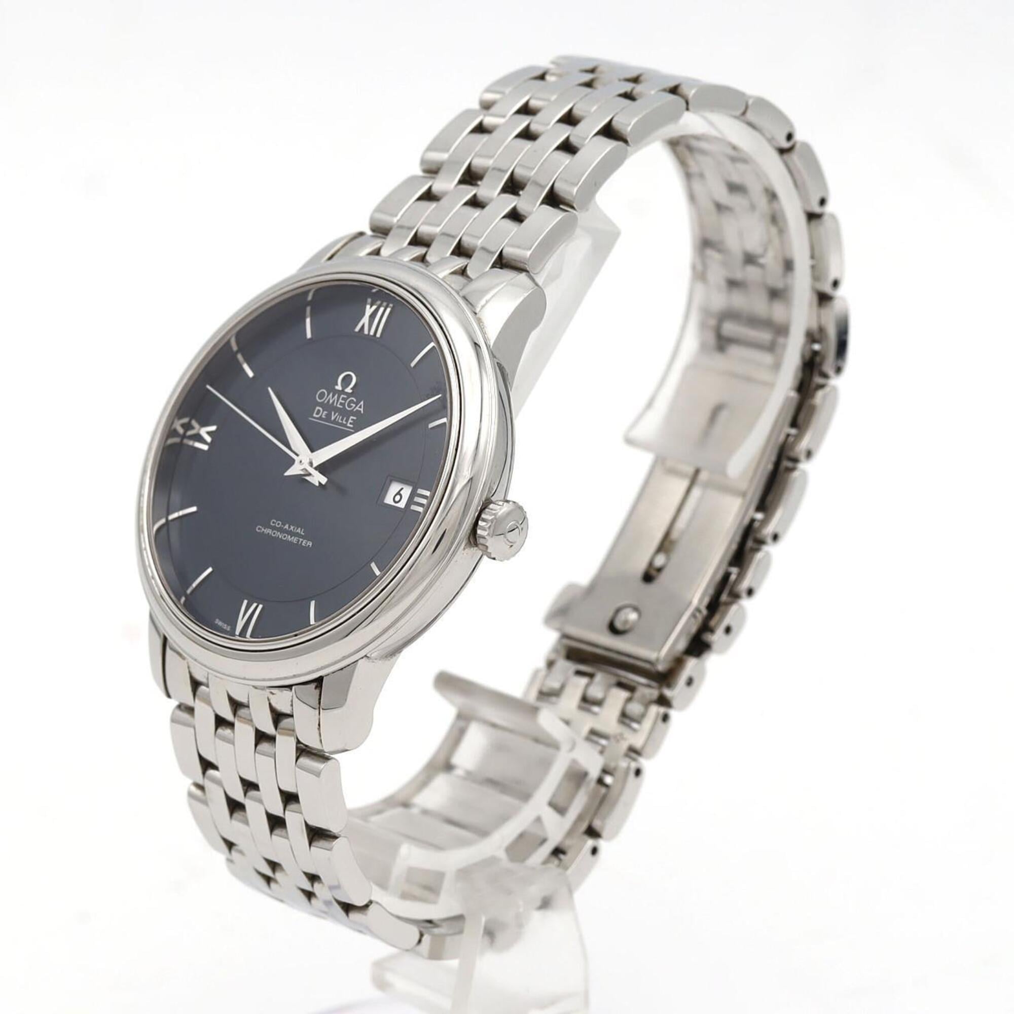 Omega De Ville 424.10.40.20.03.001 Blue Dial Stainless steel 40mm Watch