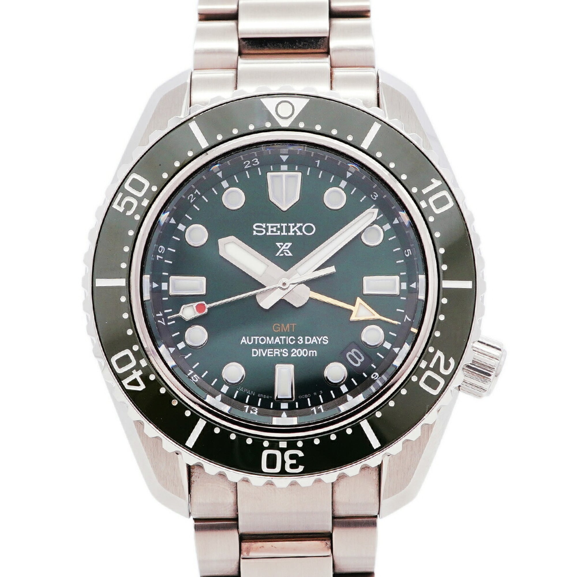 Montre Seiko Prospex Diver Scuba Gmt SBEJ009/6R54-00D0 Vert Cadran 42 mm