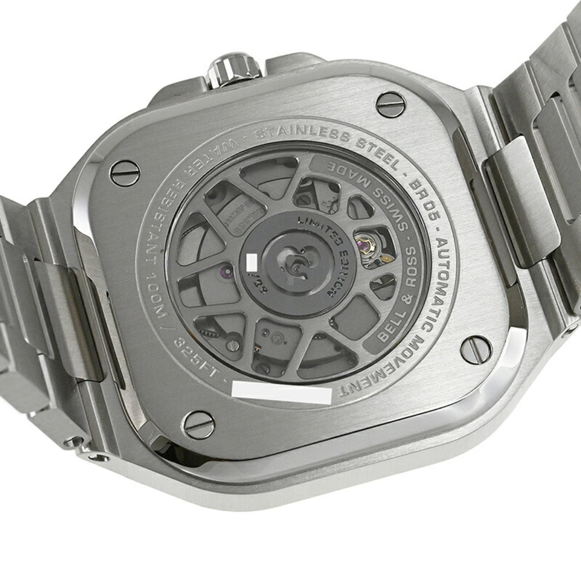Bell & Ross BR 05 GMT Amber-horloge, Japanse gelimiteerde editie (99 stuks), BR05G-CH-ST SST