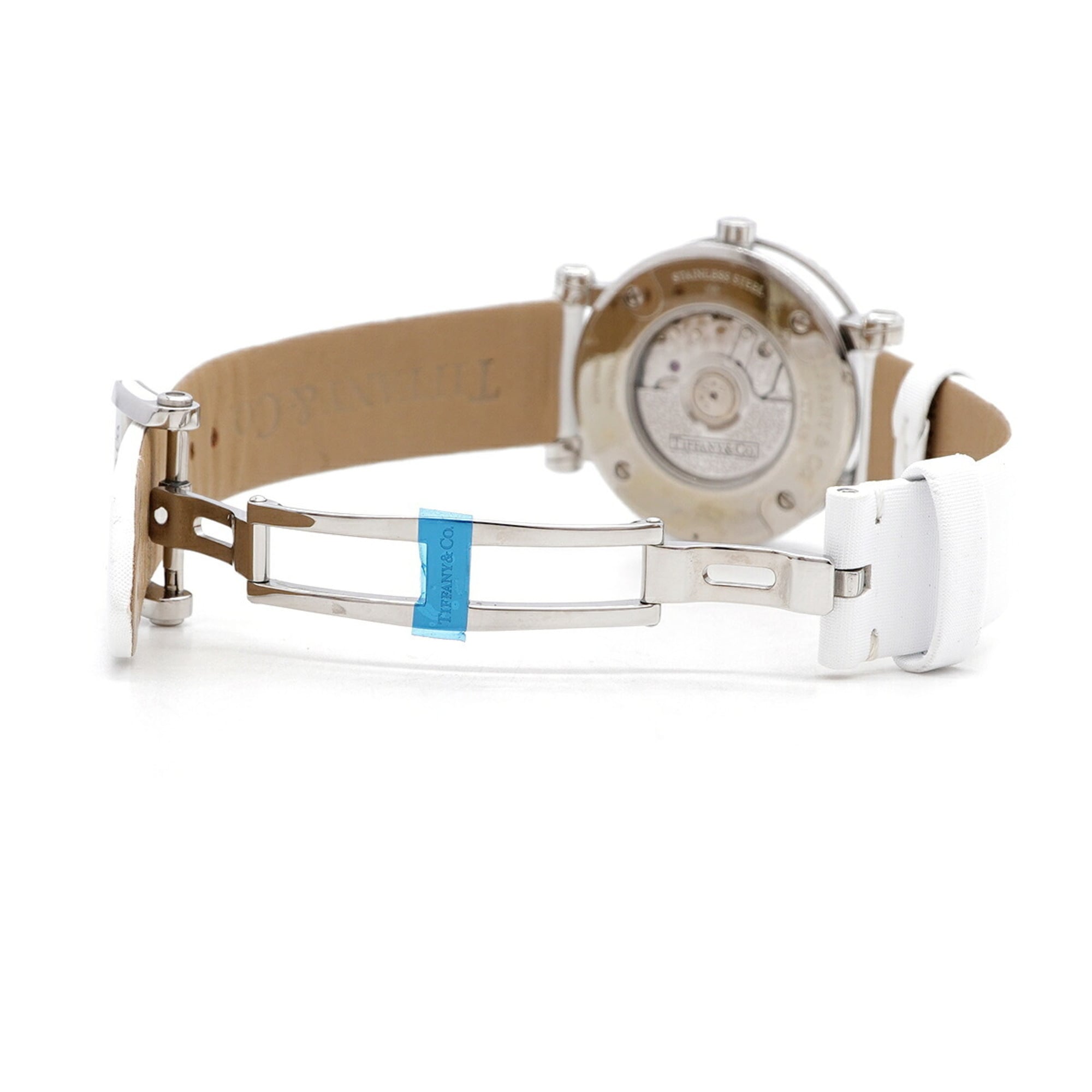 Montre Tiffany & Co. Atlas Z1300.68.16A20A41A Blanc, cadran de 30 mm
