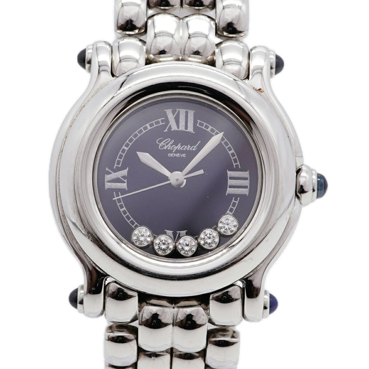 Chopard Happy Sport 5P Diamond 27/8250-23 Schwarz Zifferblatt 25 mm Uhr