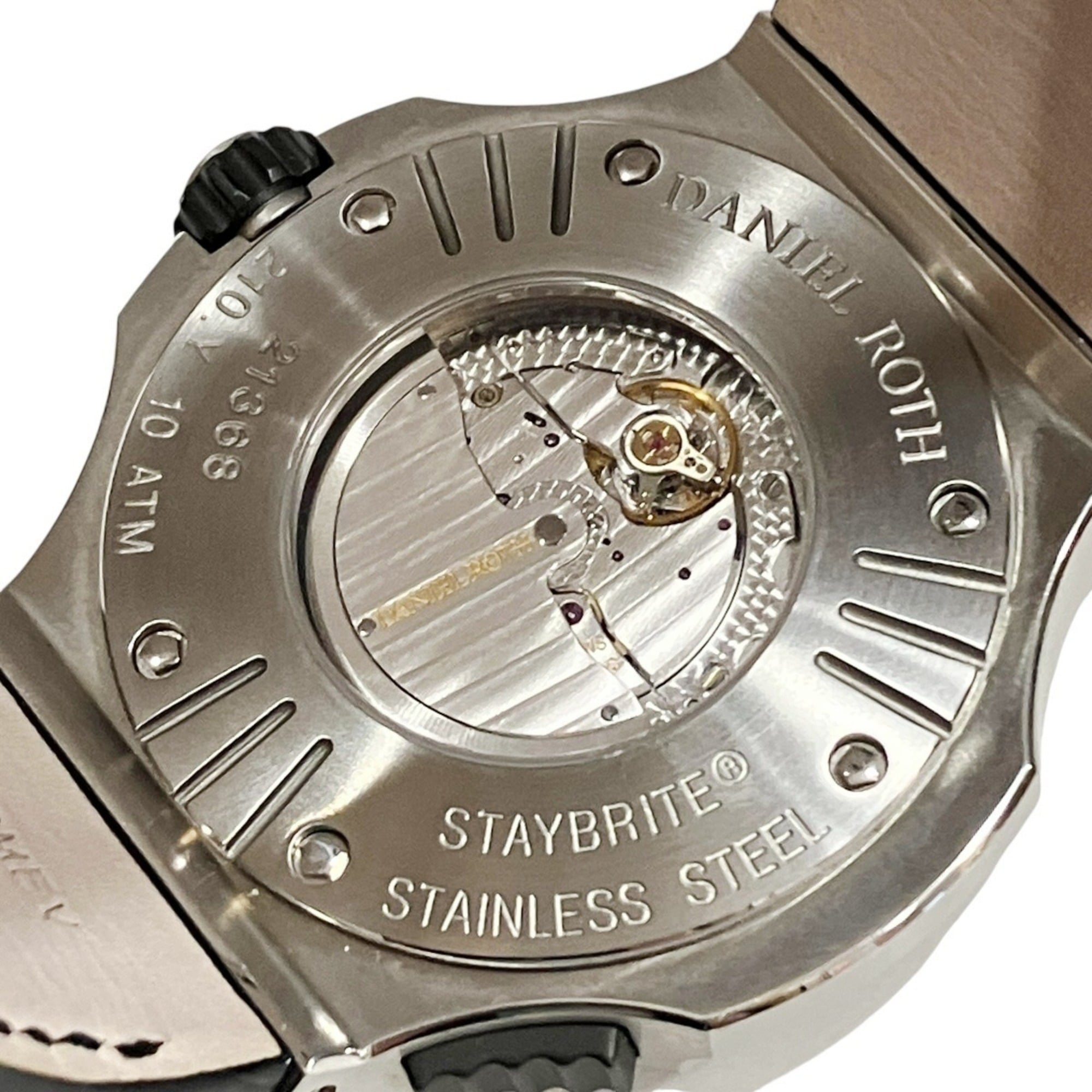 Bvlgari Bulgari Daniel Roth Chronosprint BRE56BSLDCHS Black Dial 43mm Watch