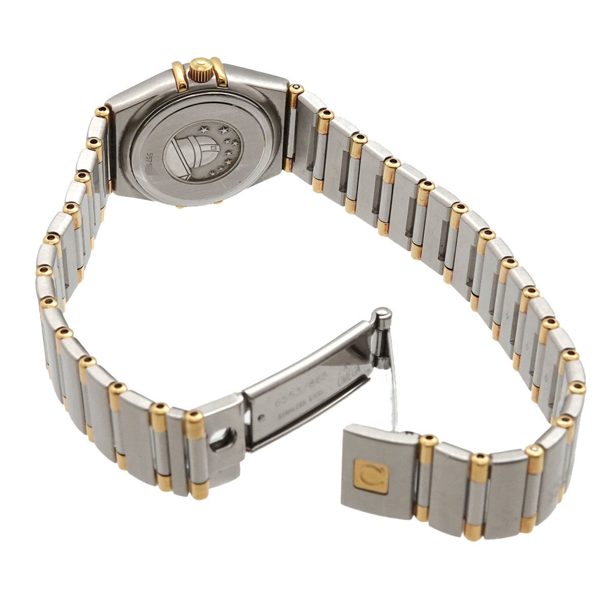 Omega Constellation Mini Combination 1267 30 Silver Dial 22mm Watch