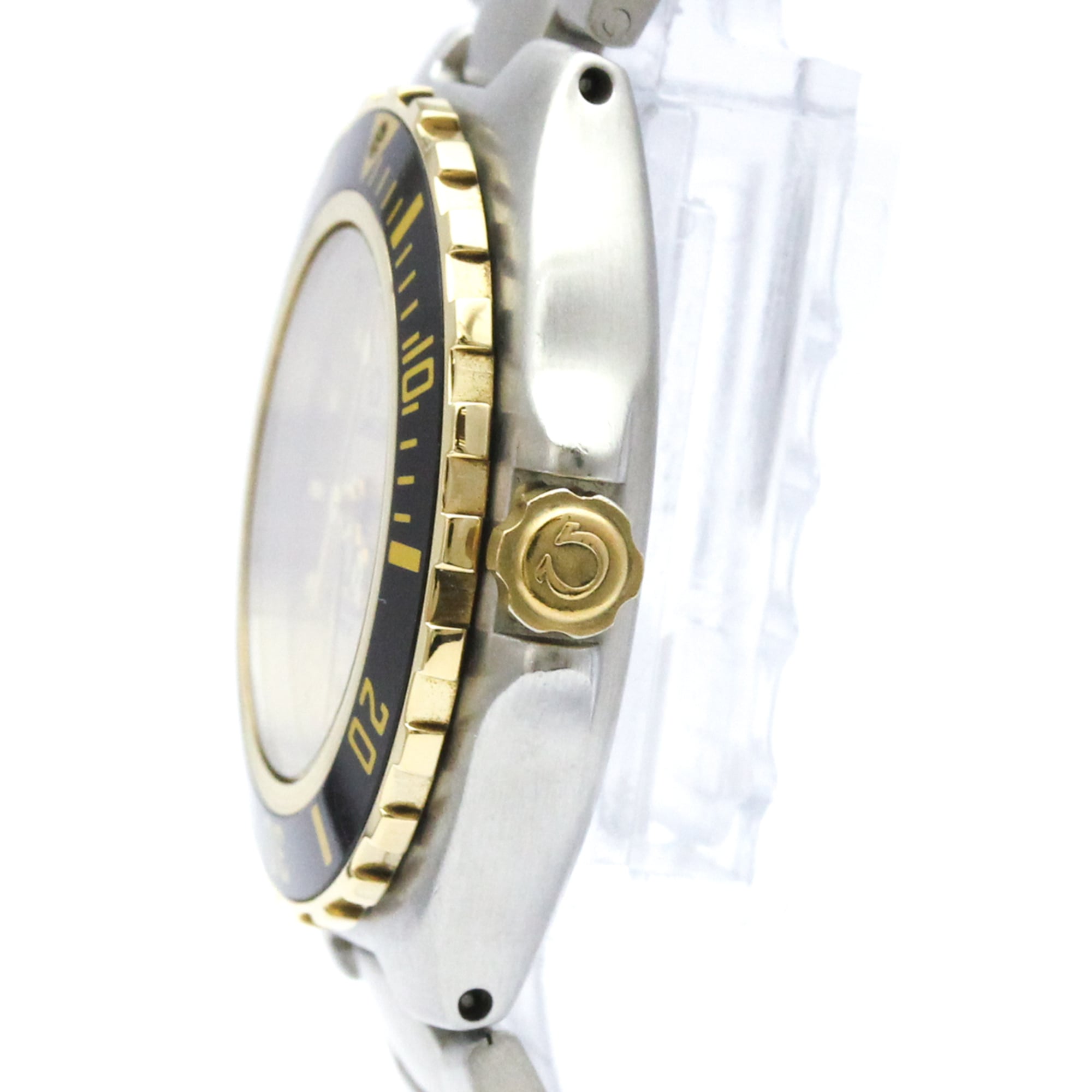 Omega Seamaster 7.961.041 Gold Dial 30mm Watch