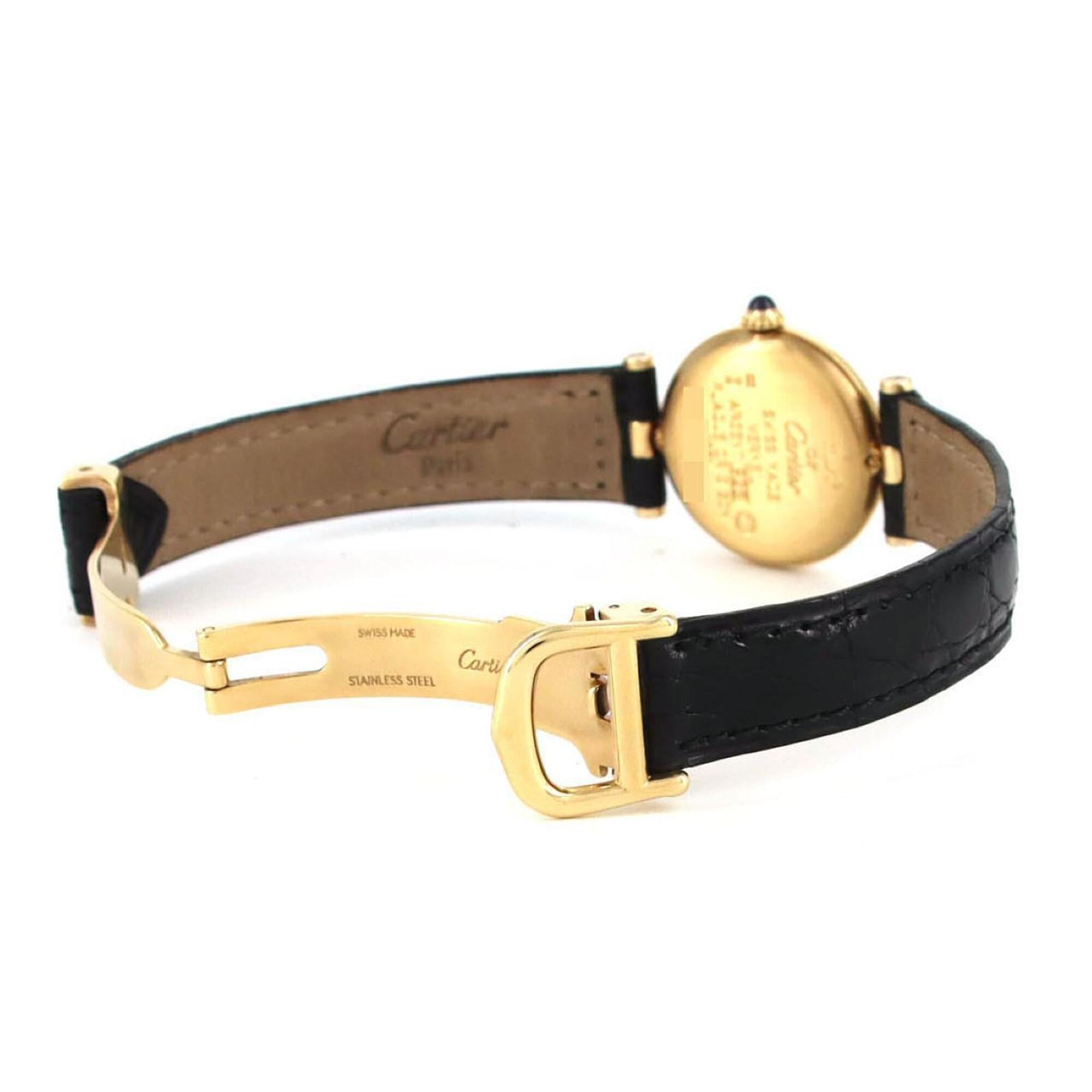 Cartier Must VLC GP W1006554 Quartz Watch
