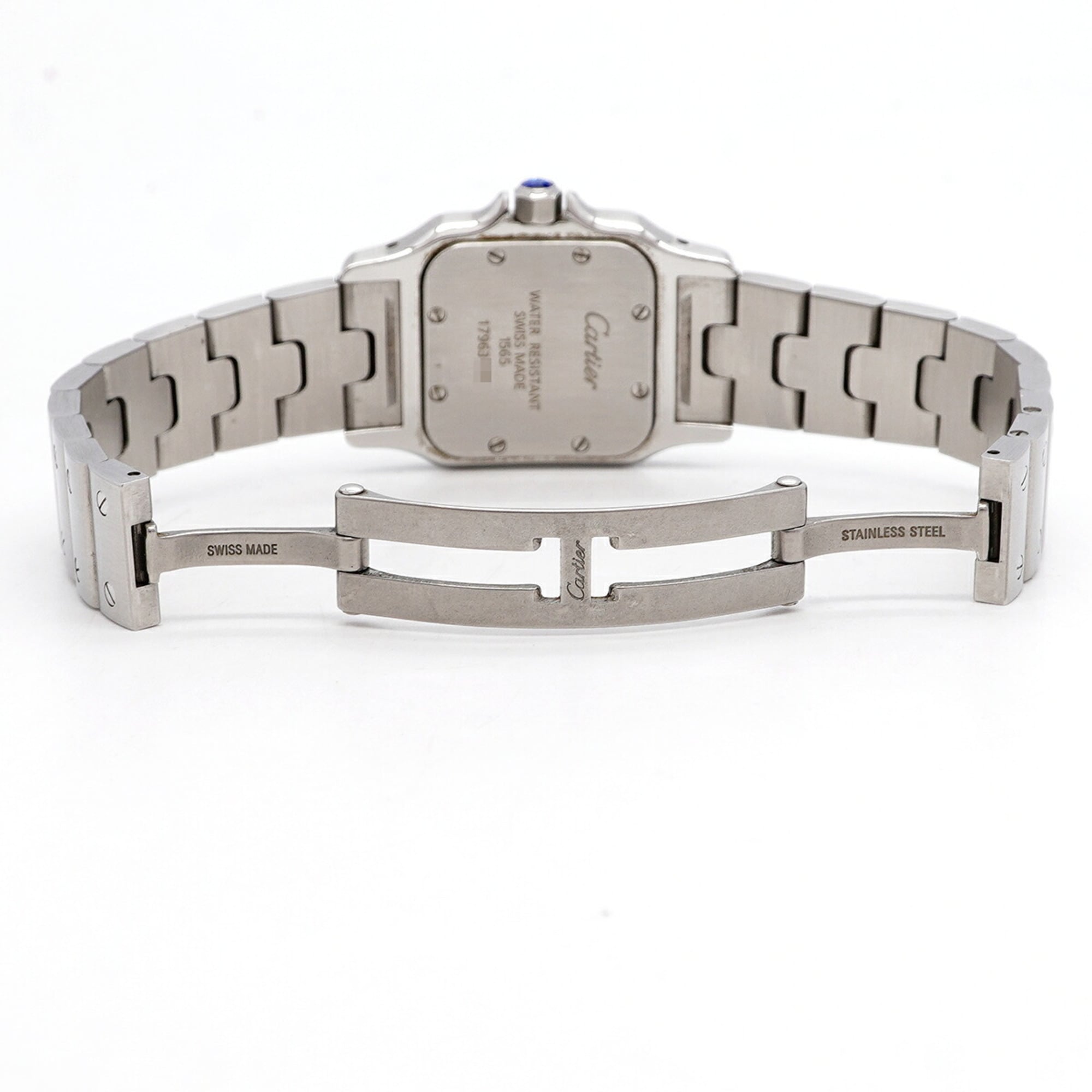 Cartier Santos Galbee SM W20056D6 Ivory Dial 23mm Watch
