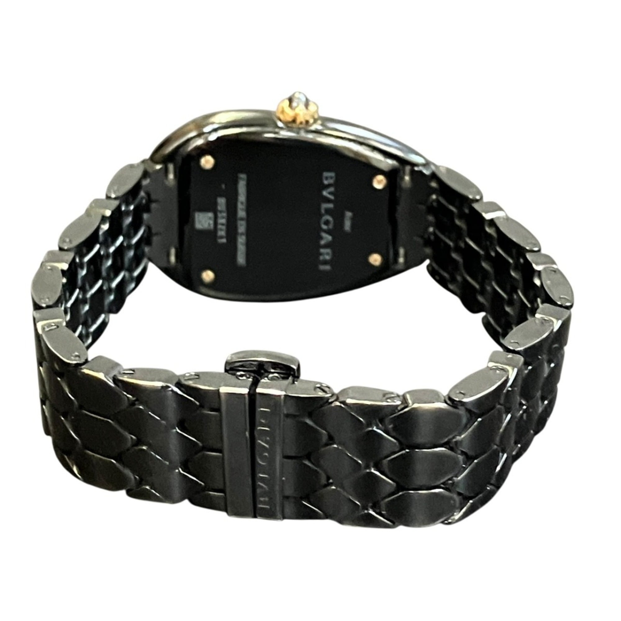 Bvlgari Bulgari BVLGARI Serpenti Seduttori 103706 Schwarz Zifferblatt 25 mm Uhr