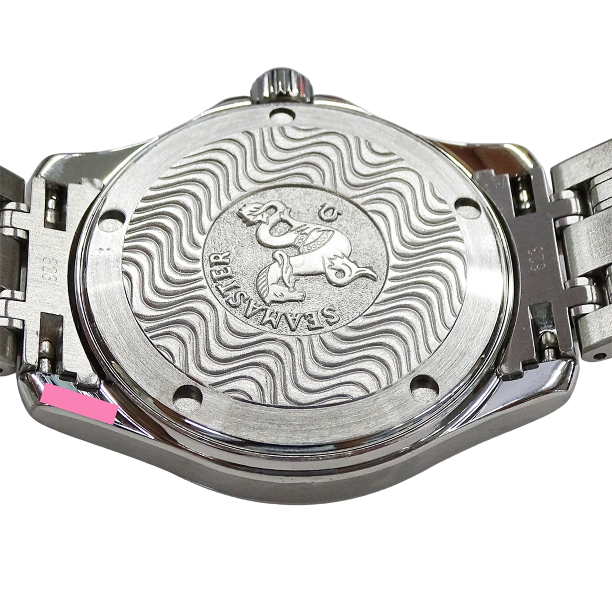 Omega Seamaster 2511.81 Brand Name 120m Water Resistant Date Quartz Movement Stainless Steel (SS) Silver & Blue