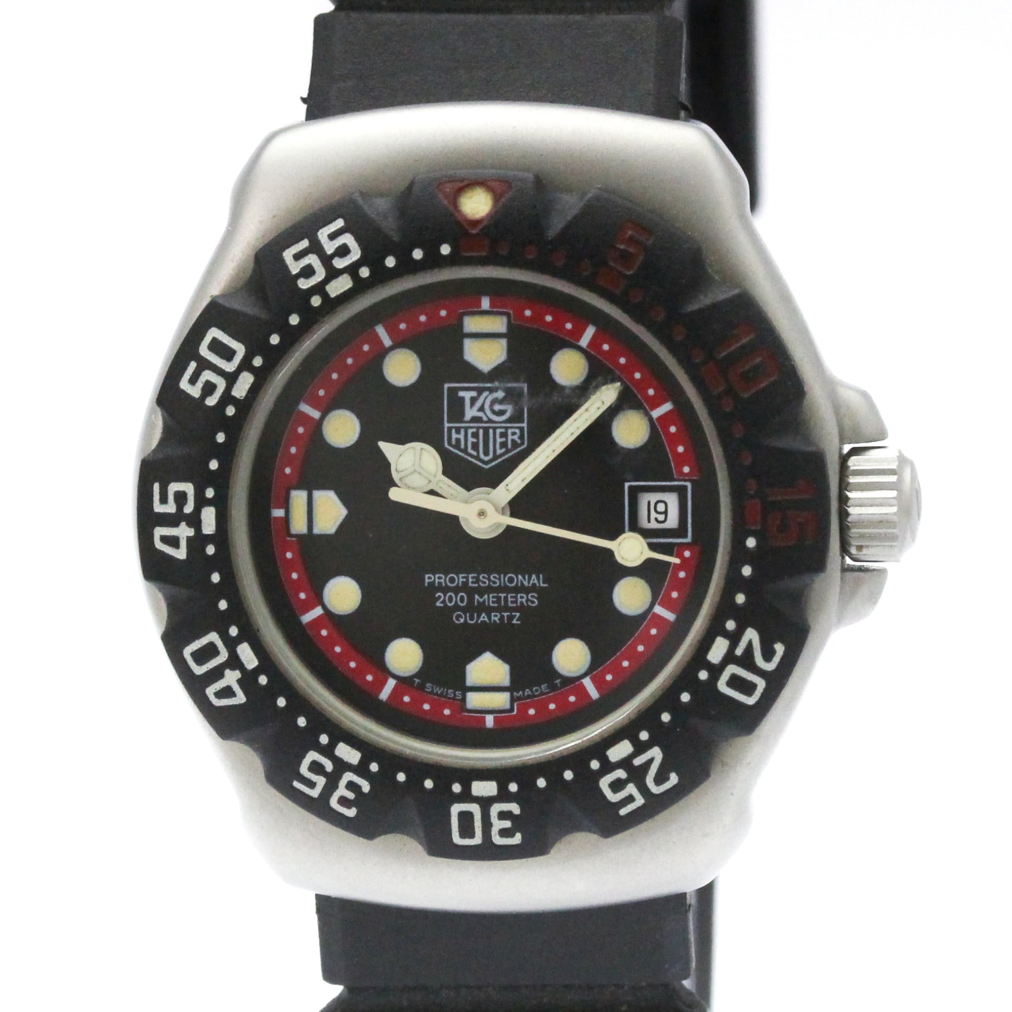 TAG Heuer Formula 1 374.508 Black Dial 30mm Watch