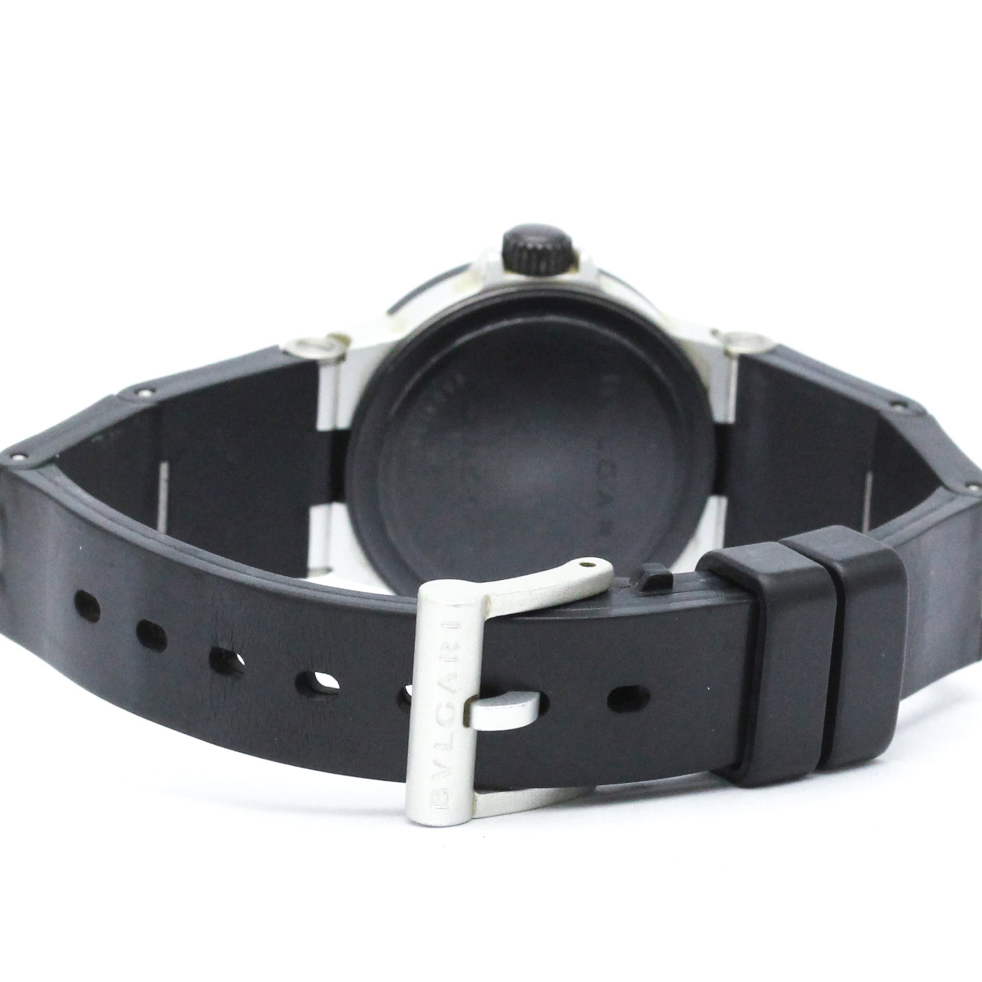 Montre Bvlgari Aluminium AL29TA, cadran argenté, 29 mm