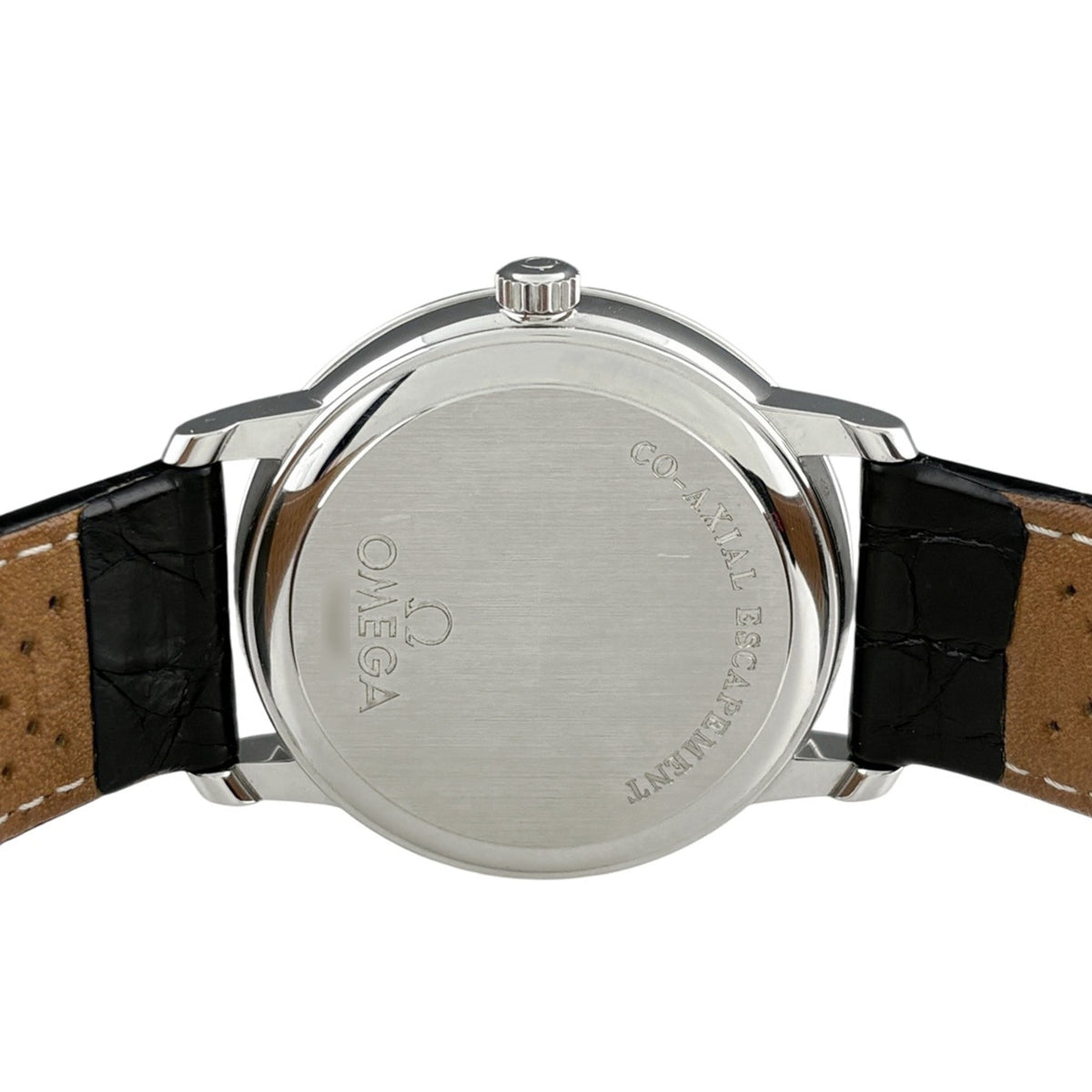Omega De Ville Prestige 4813.5 met zwarte wijzerplaat 39mm Horloge