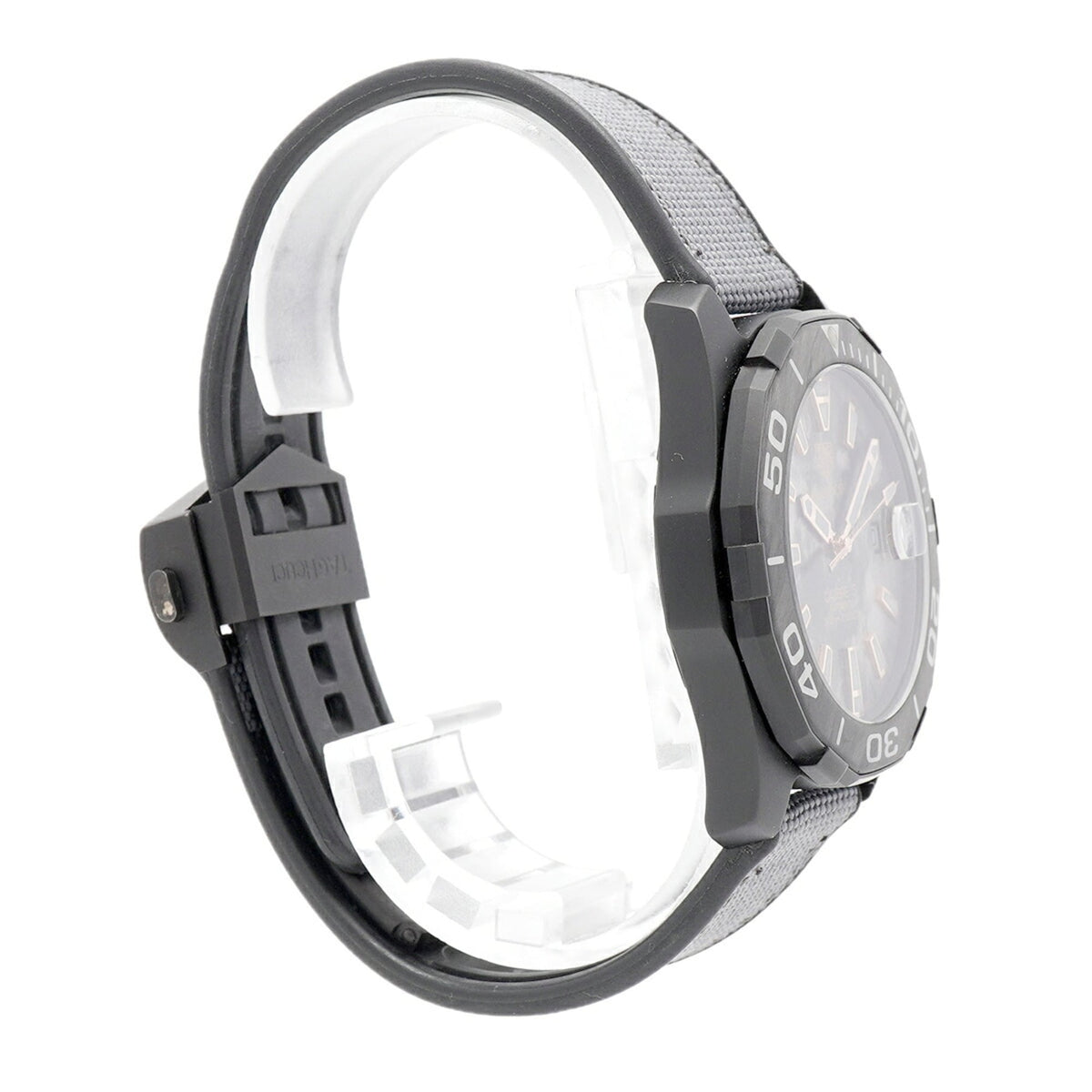 TAG Heuer Aquaracer Calibre 5 Carbon WBD218A Black Dial 41mm Watch