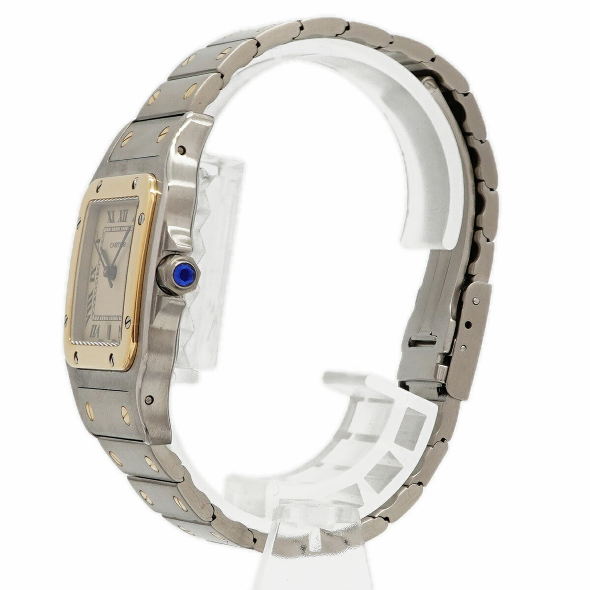 Cartier Santos W20011C4 Ivory Dial Stainless steel 29mm Watch