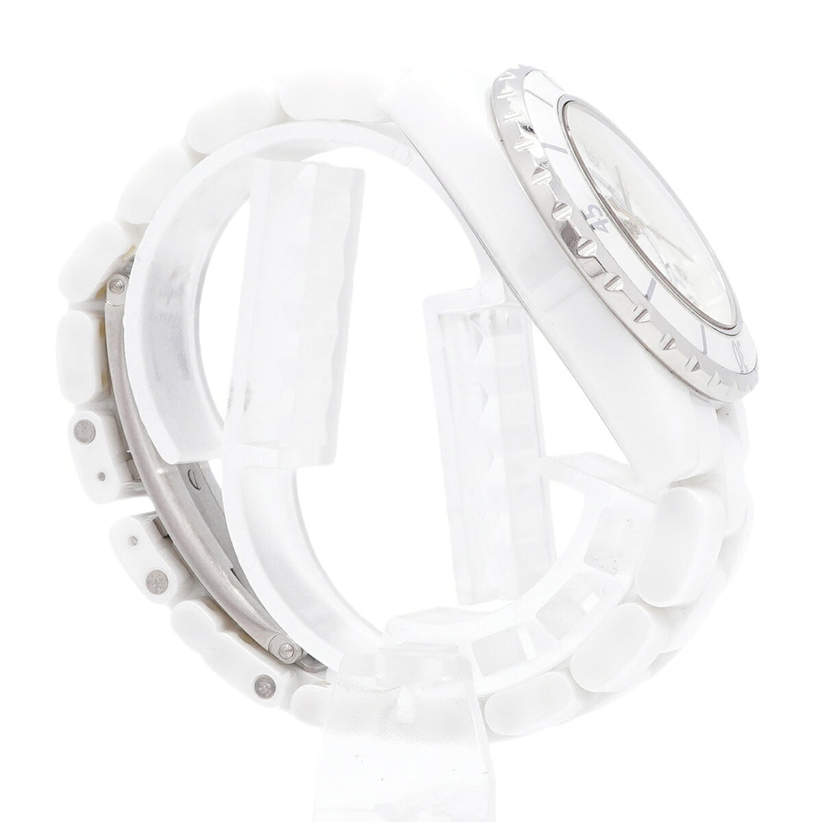 Montre Chanel J12 12P Diamond H1628 Blanc, cadran de 33 mm