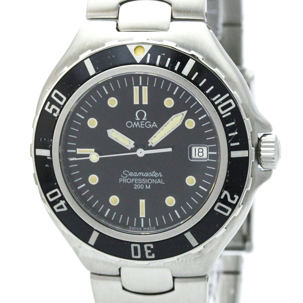 Omega Seamaster 2850.5 Black Dial 38mm Watch