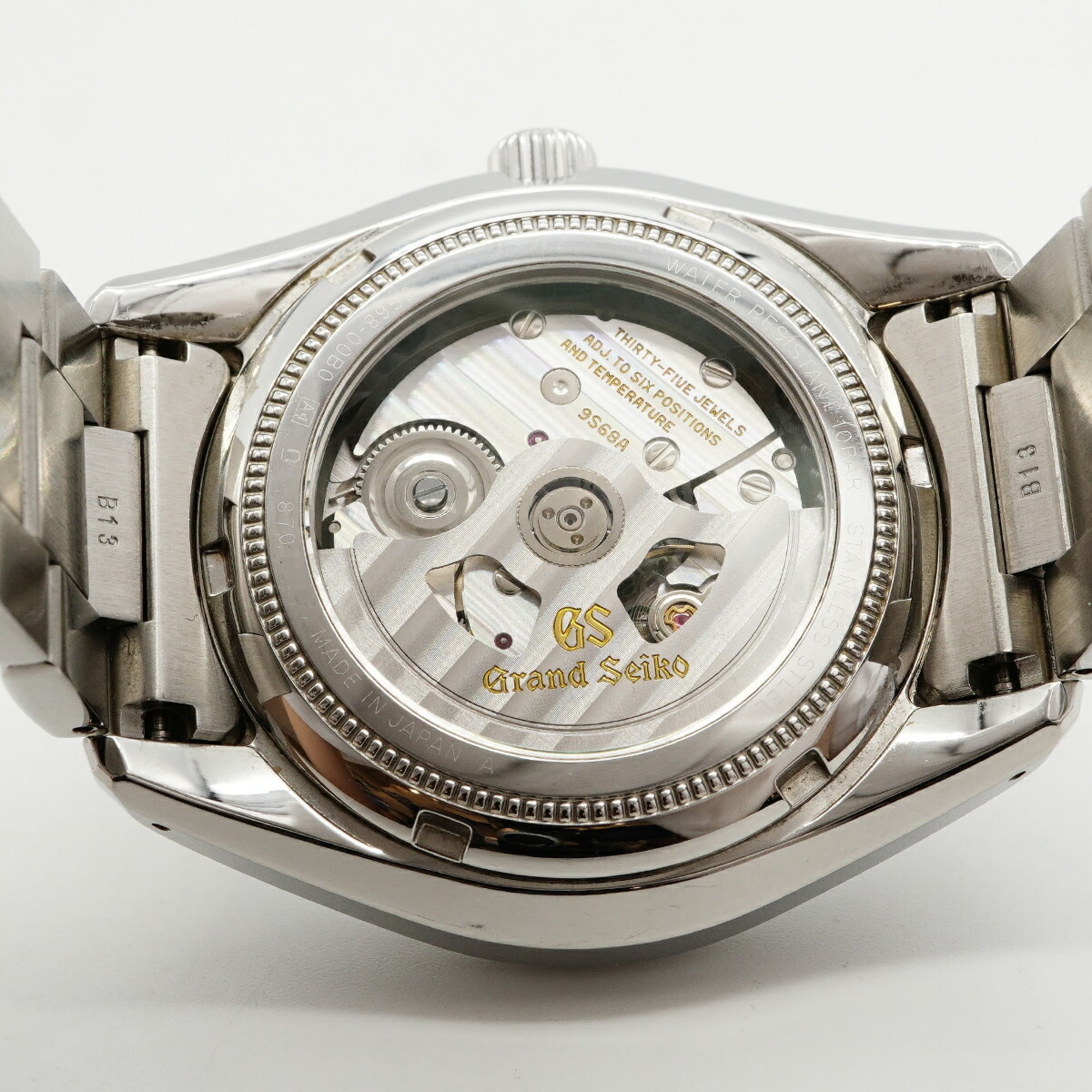 Grand Seiko SBGR309 9S68-00B0 Herrenuhr Schwarz Zifferblatt