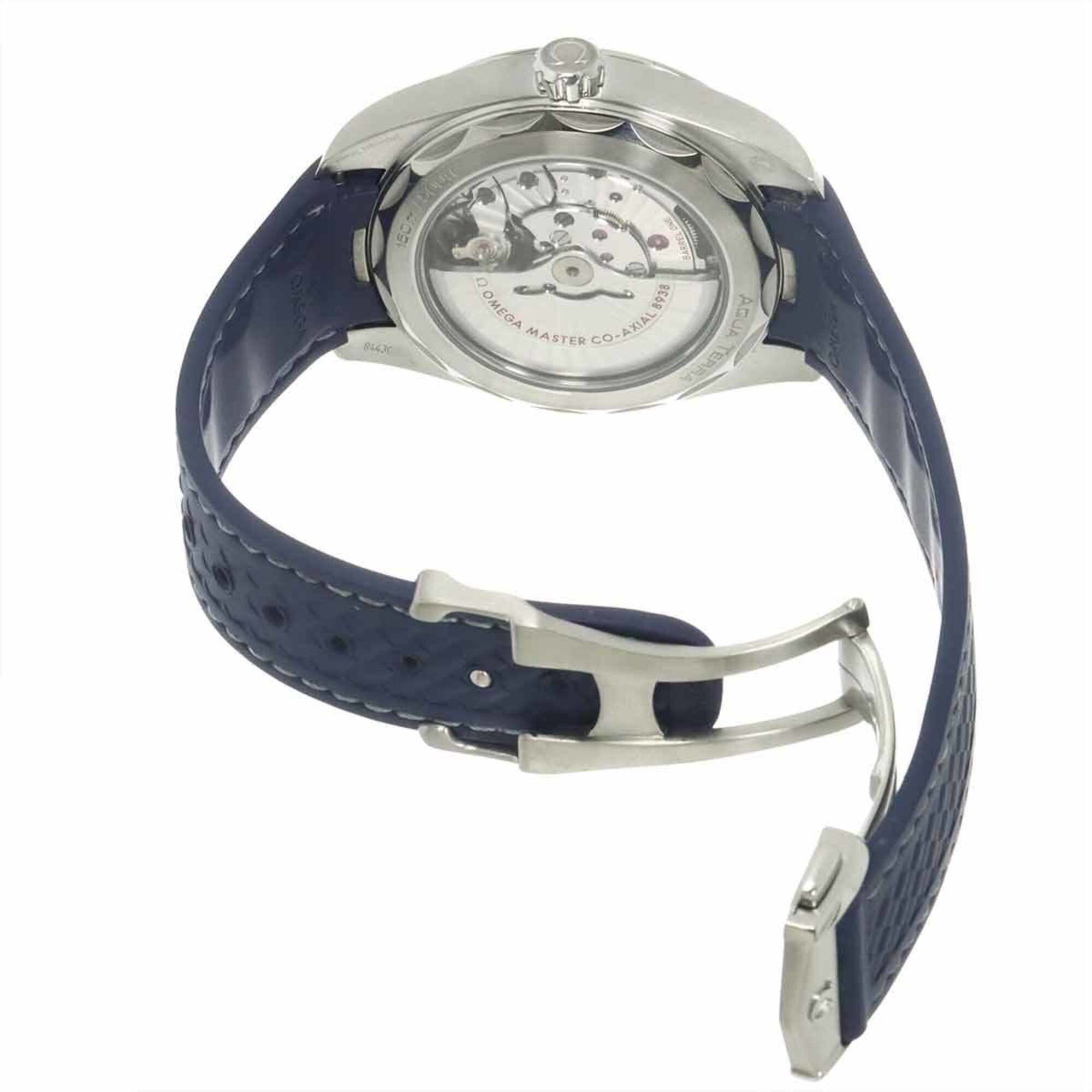 Omega Seamaster Aqua Terra GMT Worldtimer Master Co-Axial 220 12 43 22 03 001 Men's Watch Date Automatic