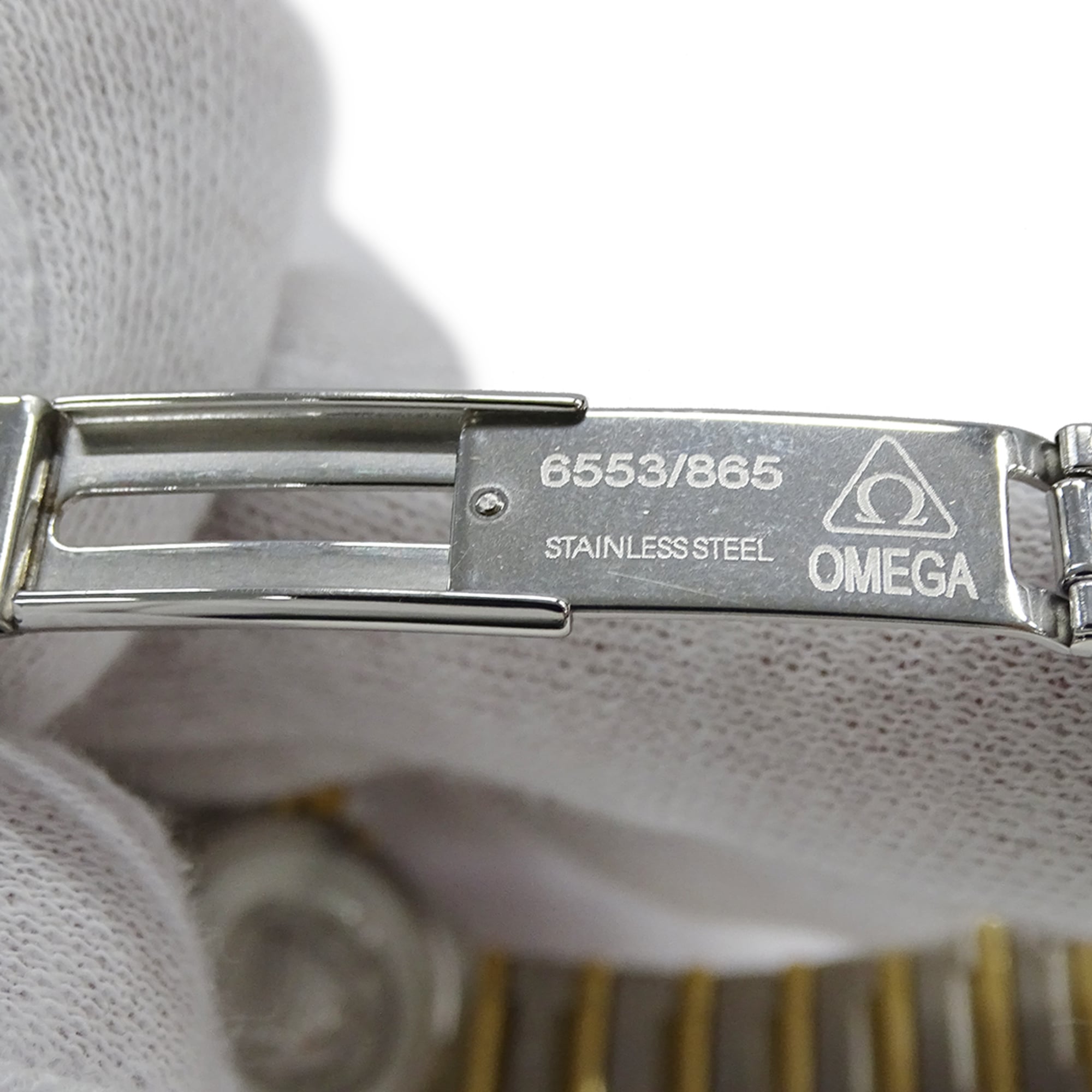 Omega Constellation Mini 1262.75 Wo Brand Name 12P Diamond Shell Quartz Movement Stainless Steel (SS) and Gold (YG) Combination Full Bar
