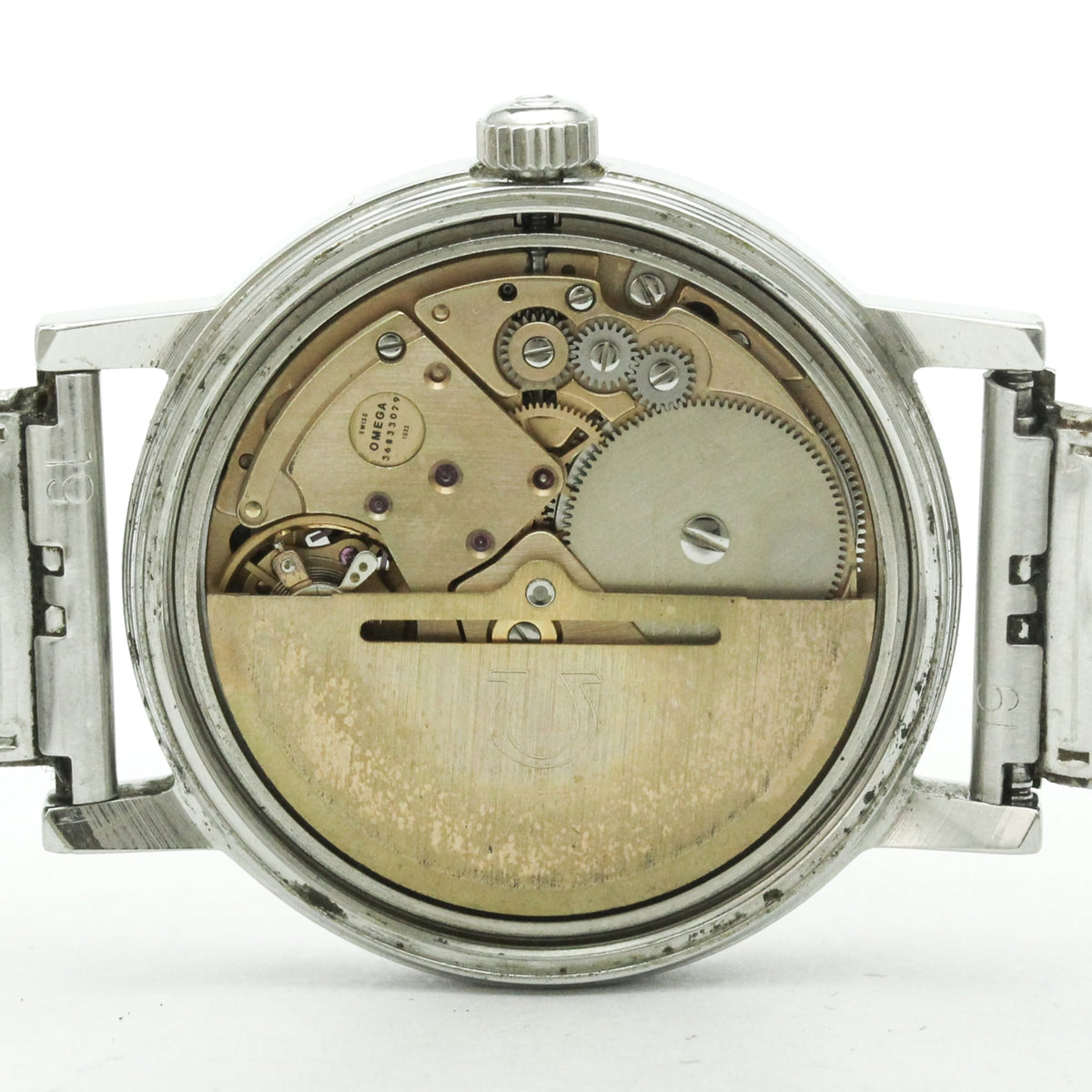 Omega Geneve 1660117 Silver Dial 35mm Watch