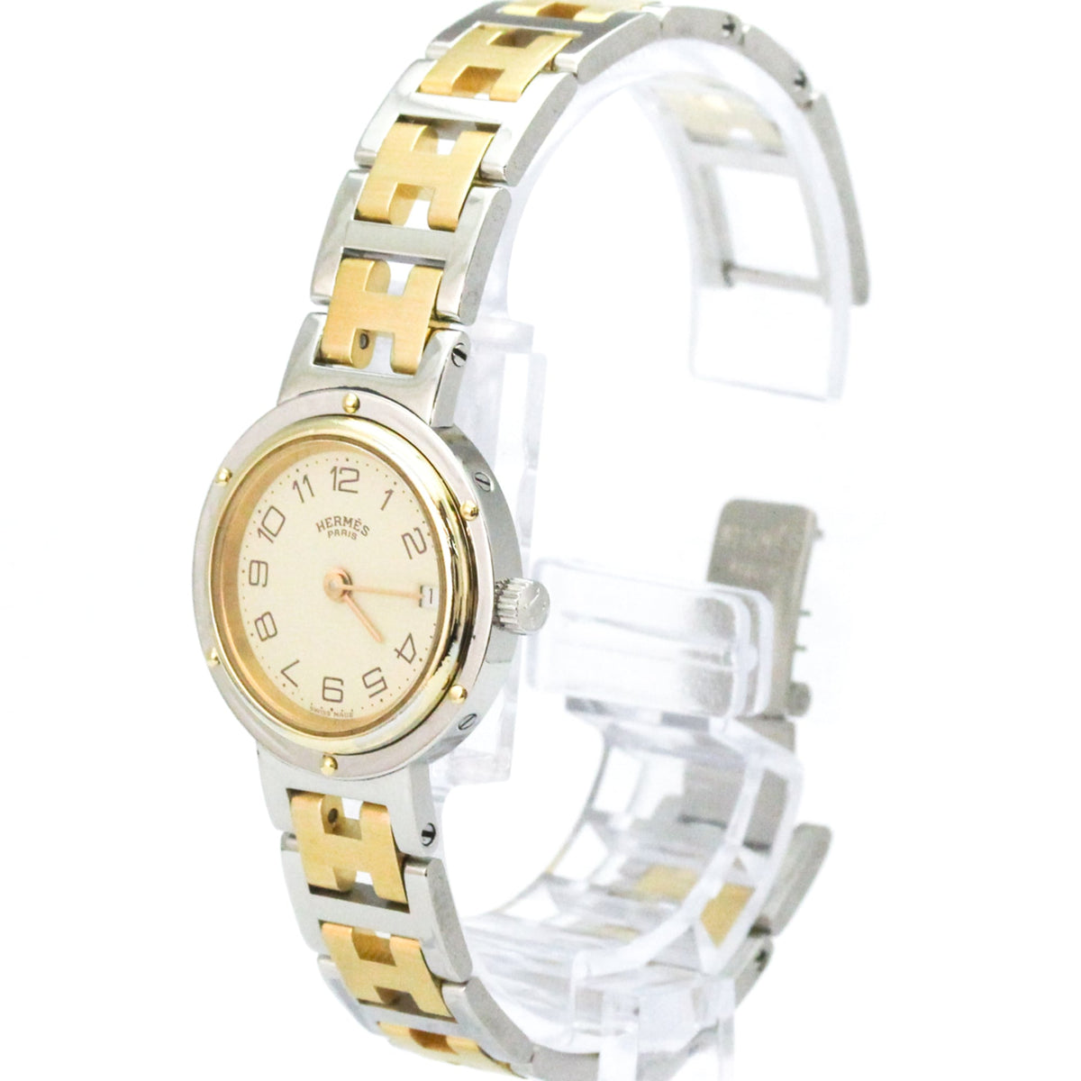 Montre Hermes Clipper CL6.720 Ivoire avec cadran de 24 mm