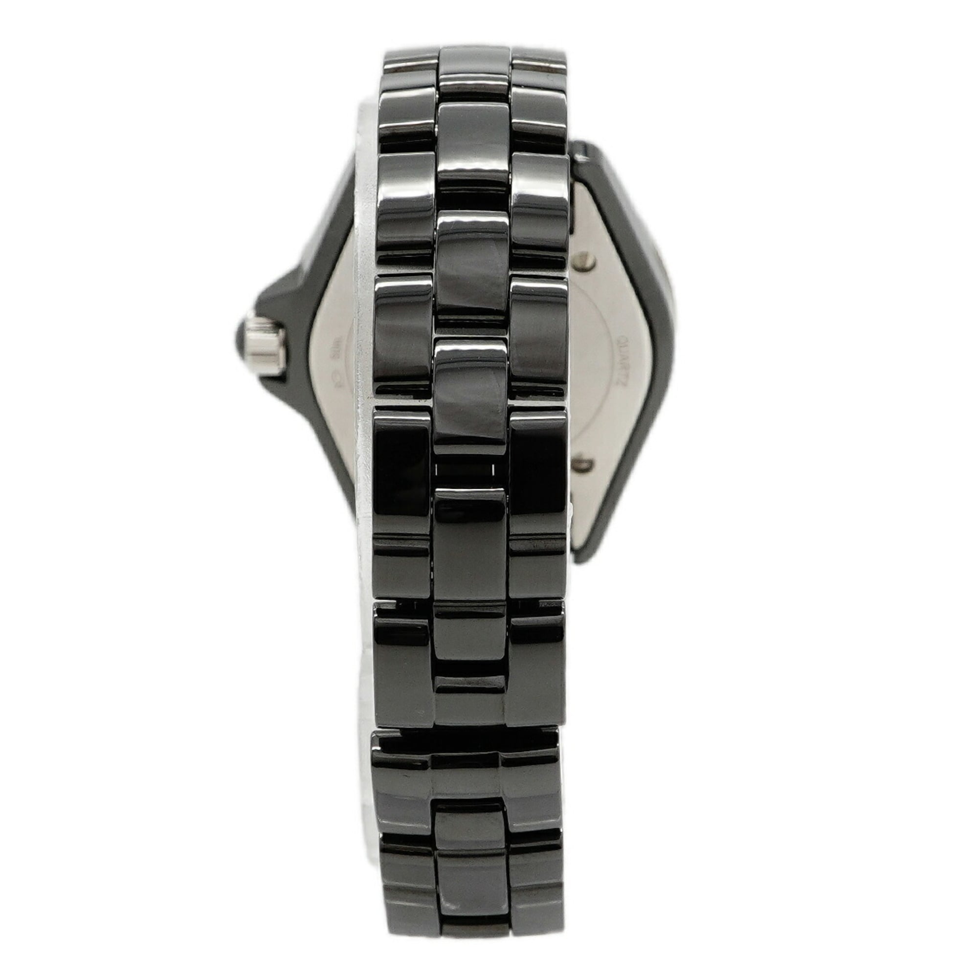 Chanel J12 Diamond H2569 Black Dial Wo